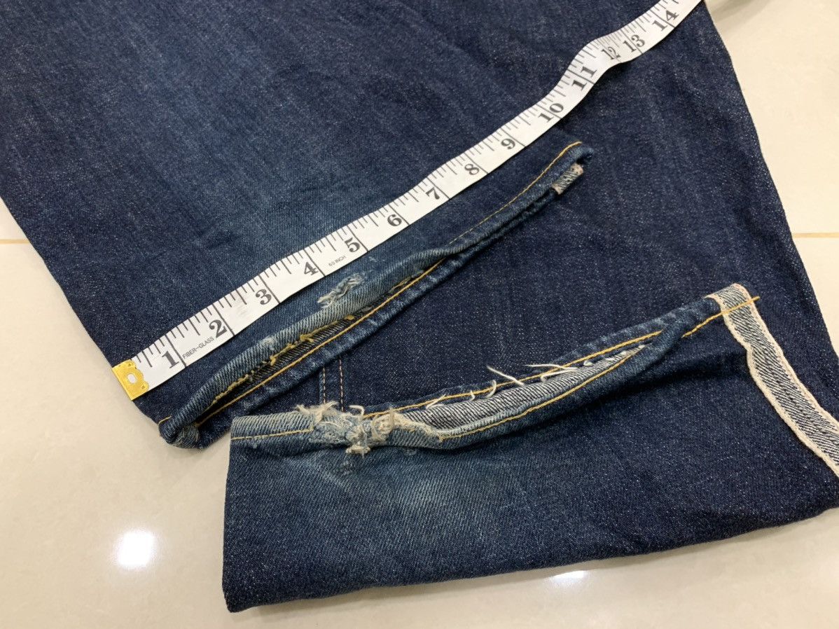 Evisu Vintage Evisu The Siotani Brothers Reversible Selvedge Size US 37 - 19 Thumbnail