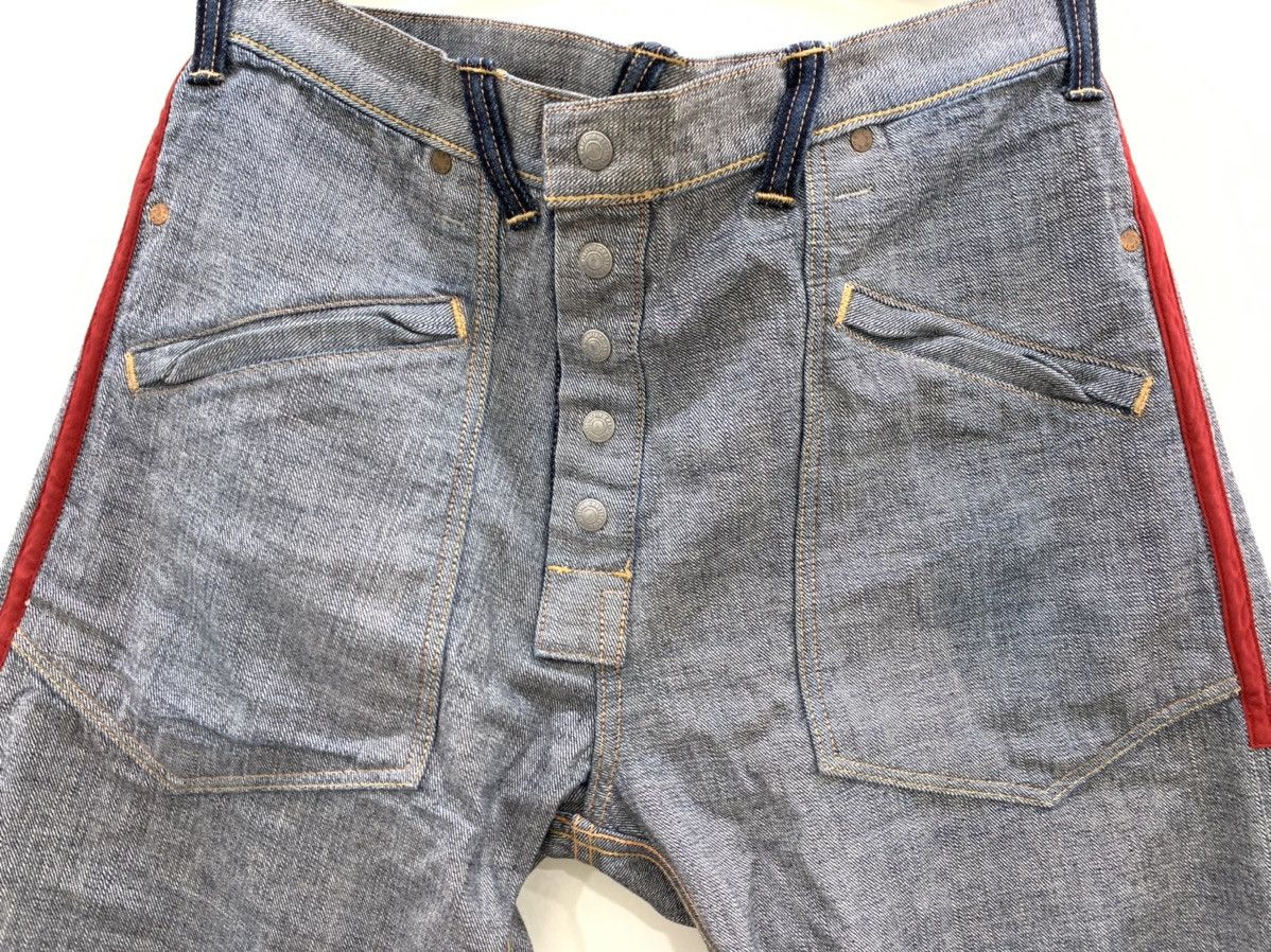 Evisu Vintage Evisu The Siotani Brothers Reversible Selvedge Size US 37 - 11 Thumbnail