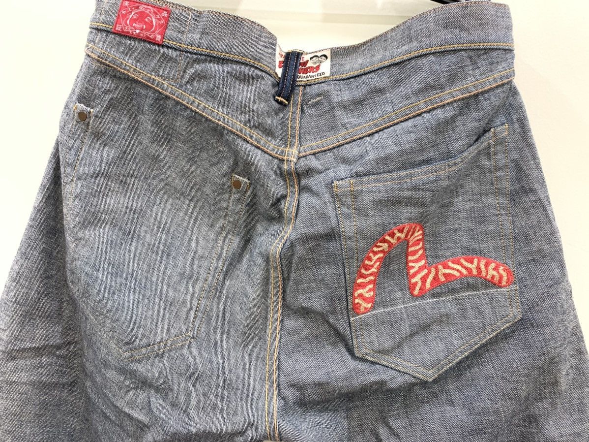 Evisu Vintage Evisu The Siotani Brothers Reversible Selvedge Size US 37 - 10 Thumbnail