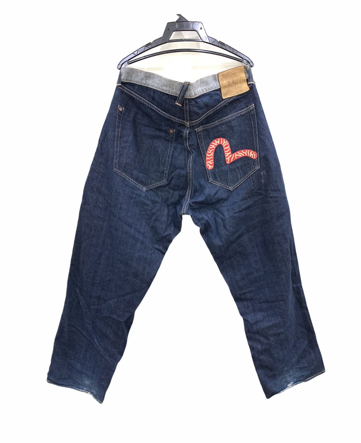 Evisu Vintage Evisu The Siotani Brothers Reversible Selvedge Size US 37 - 2 Thumbnail