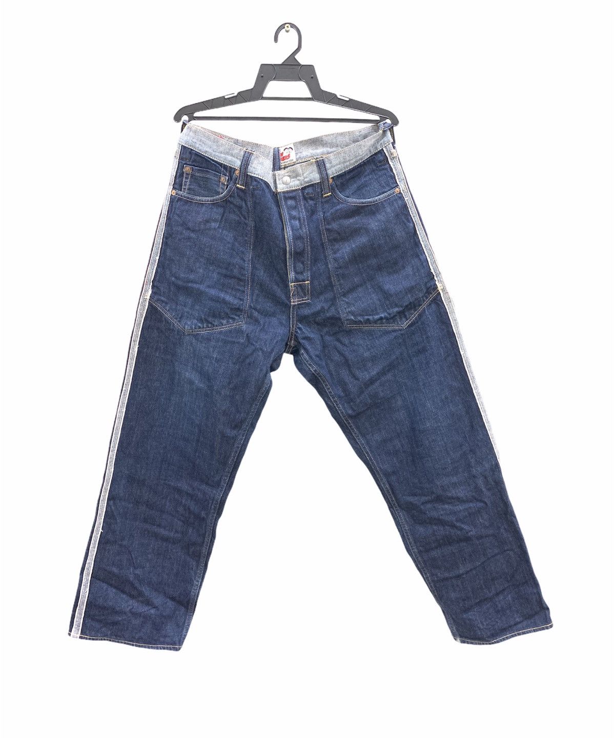 Evisu Vintage Evisu The Siotani Brothers Reversible Selvedge Size US 37 - 3 Thumbnail