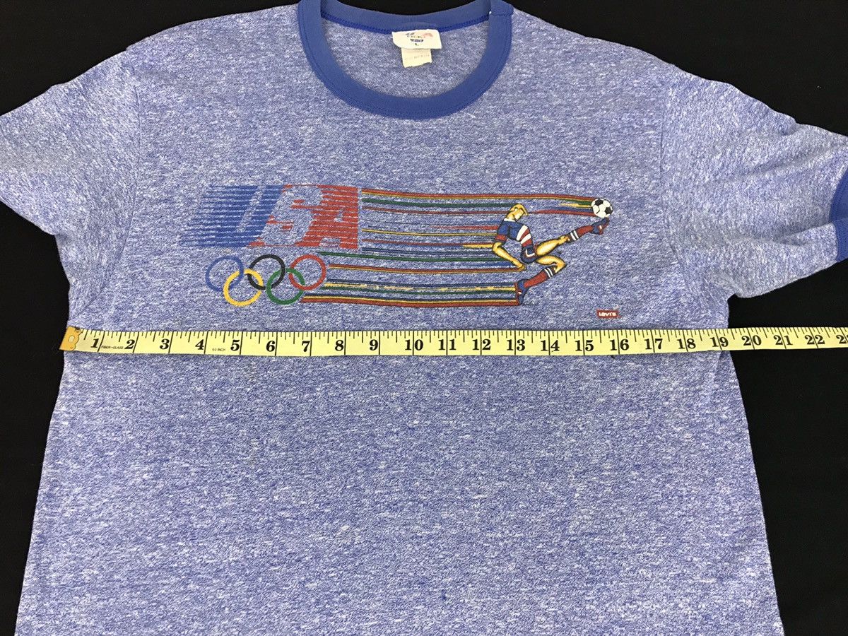 Levi's × USA Olympics × Vintage Rare🔥Vintage 80s Levi’s Olympic Made In Usa Sportwear Size US M / EU 48-50 / 2 - 7 Thumbnail
