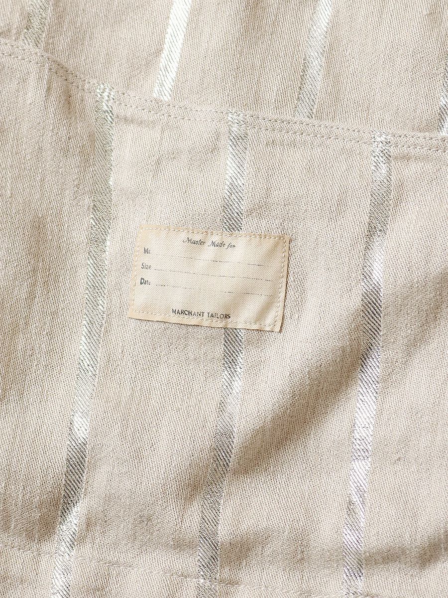 Number (N)ine kapital Linen Glitter Phillies Stripe CACTUS Coverall shirt Size US M / EU 48-50 / 2 - 6 Thumbnail