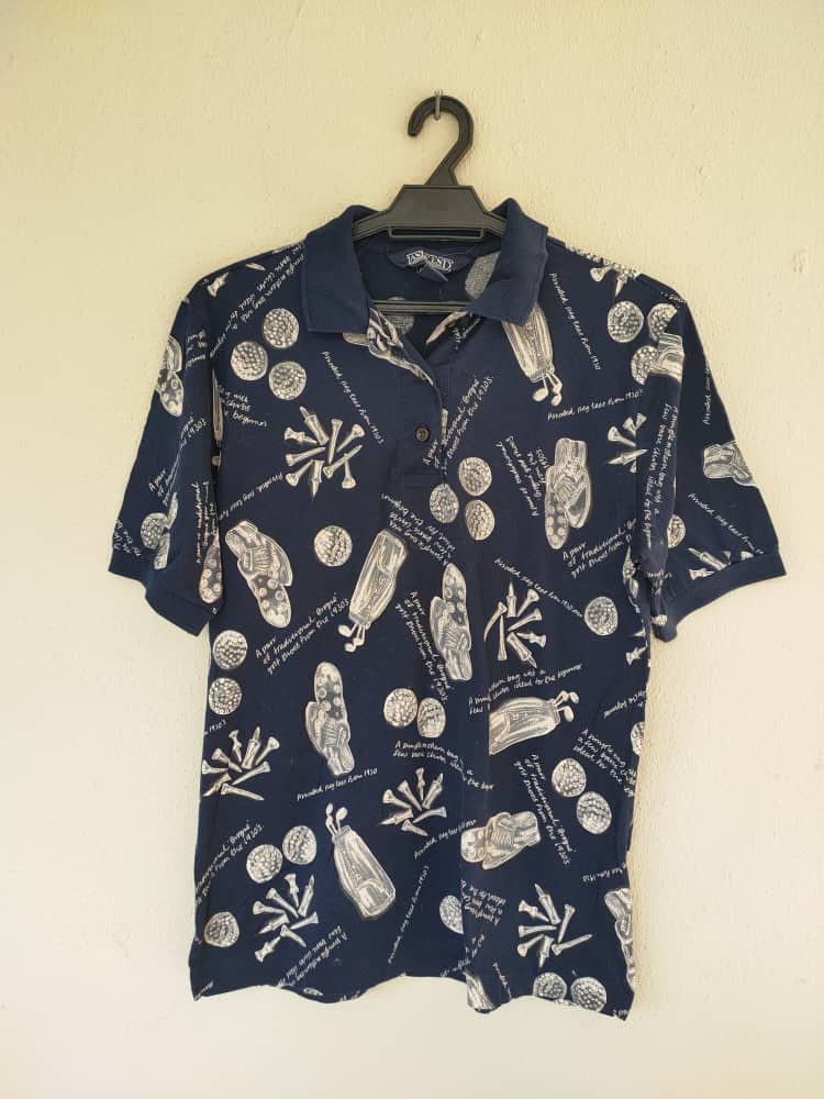 Lands' End Lands End Printed Polo Size US M / EU 48-50 / 2 - 1 Thumbnail
