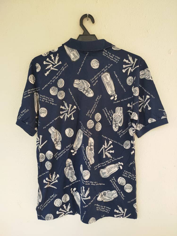 Lands' End Lands End Printed Polo Size US M / EU 48-50 / 2 - 2 Thumbnail