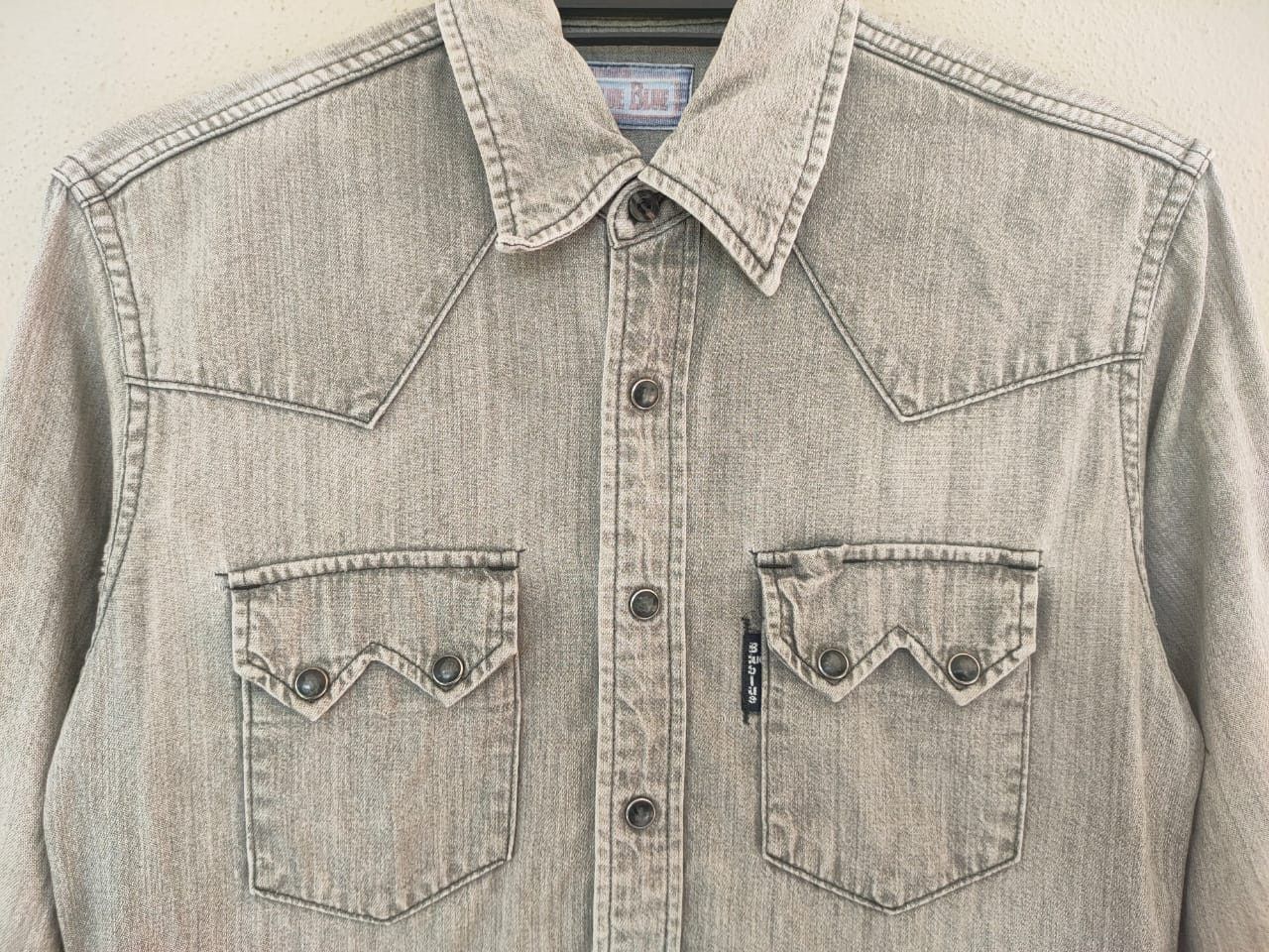 Blue Blue Japan Blue Blue Japan Distressed Shirt Size US S / EU 44-46 / 1 - 3 Thumbnail