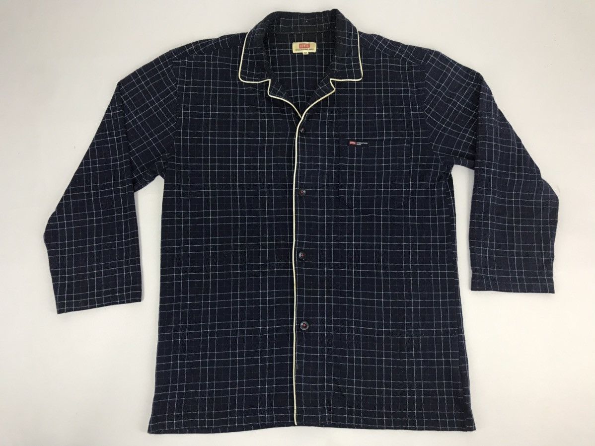 Edwin Edwin Plaid Checked Pajama Robe Men Vintage Classic Size US L / EU 52-54 / 3 - 1 Thumbnail