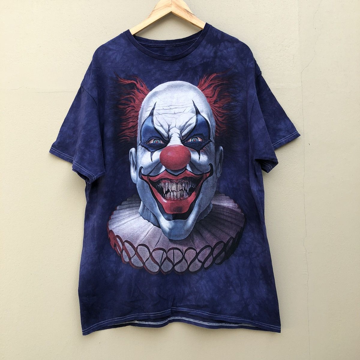 Vintage clown tiedye tee