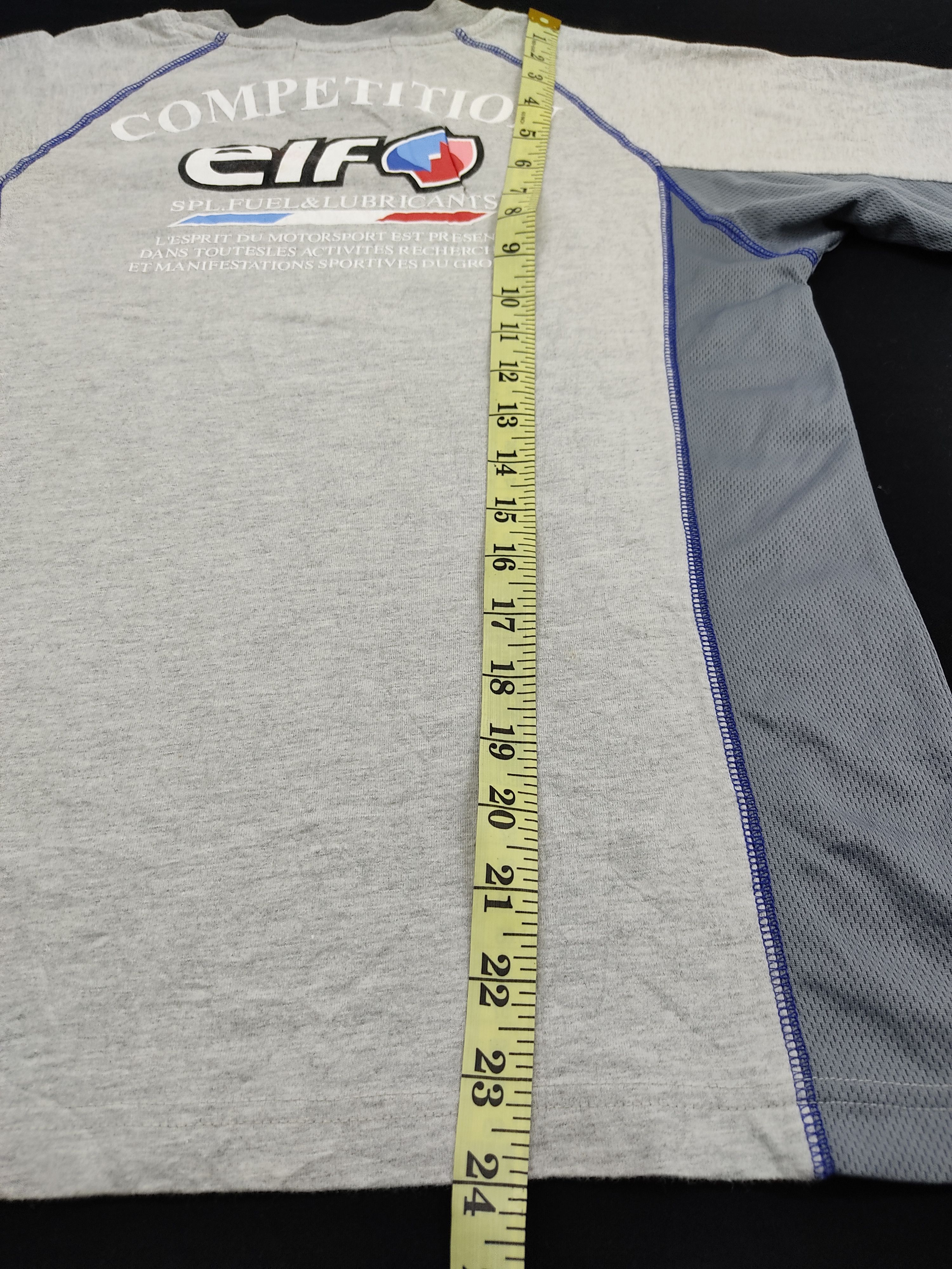 Japanese Brand Elf Spl Fuel Lubricants Competition Motorsport Tee Size US S / EU 44-46 / 1 - 7 Thumbnail