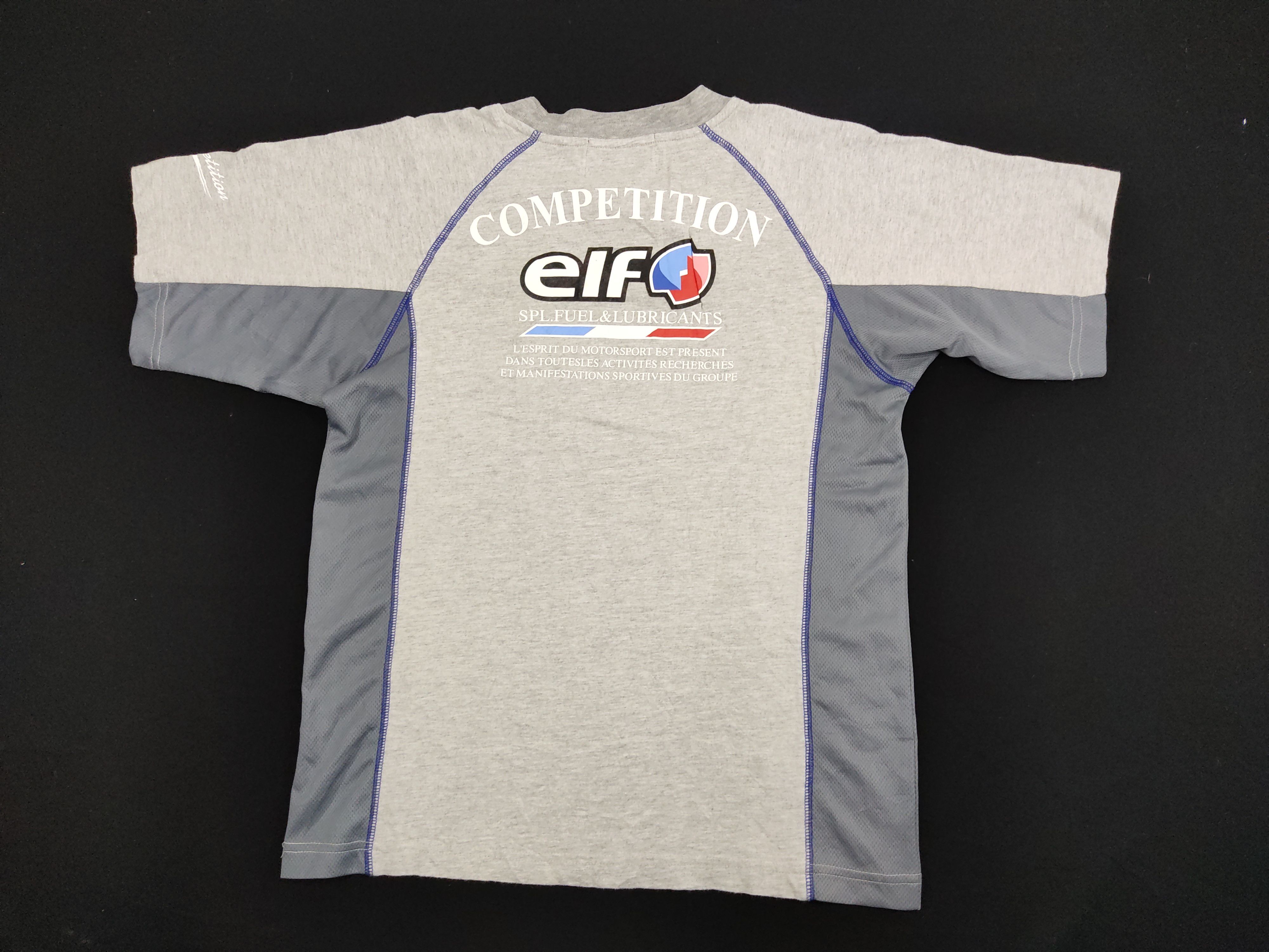 Japanese Brand Elf Spl Fuel Lubricants Competition Motorsport Tee Size US S / EU 44-46 / 1 - 1 Thumbnail