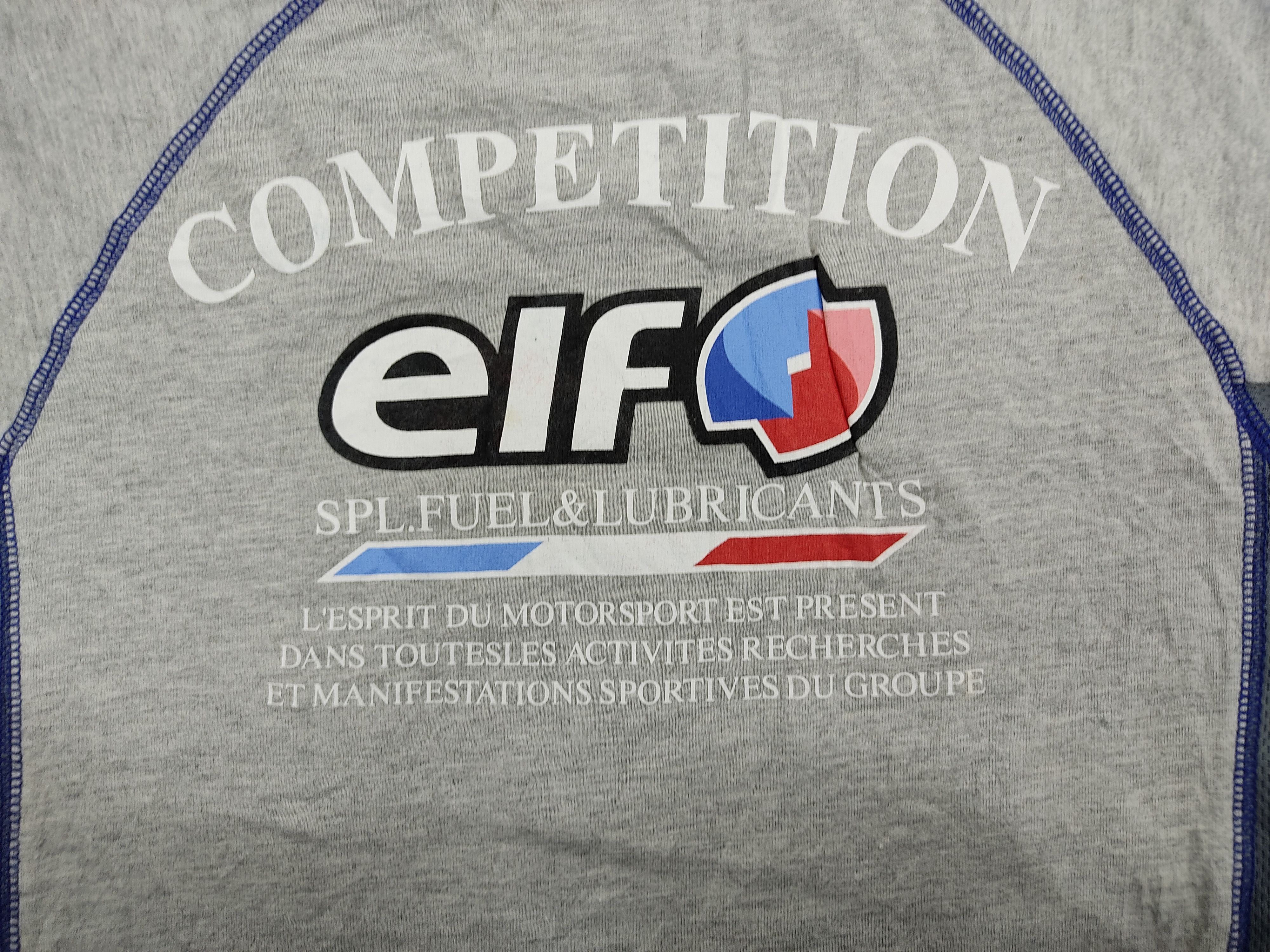 Japanese Brand Elf Spl Fuel Lubricants Competition Motorsport Tee Size US S / EU 44-46 / 1 - 2 Thumbnail