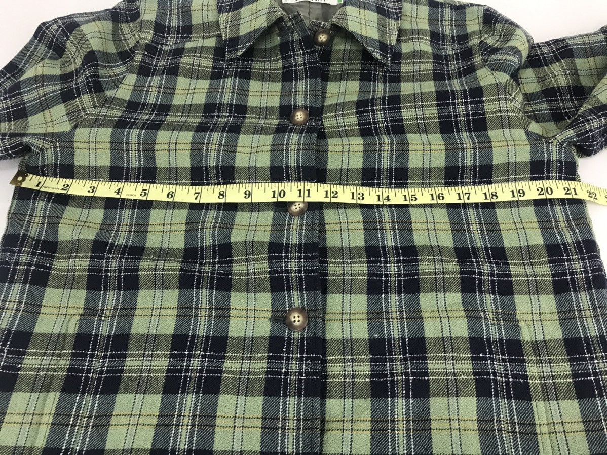 Flannel × Vintage Flannel Plaid Checked Renown Simple Life Pocket Style Size US M / EU 48-50 / 2 - 9 Thumbnail