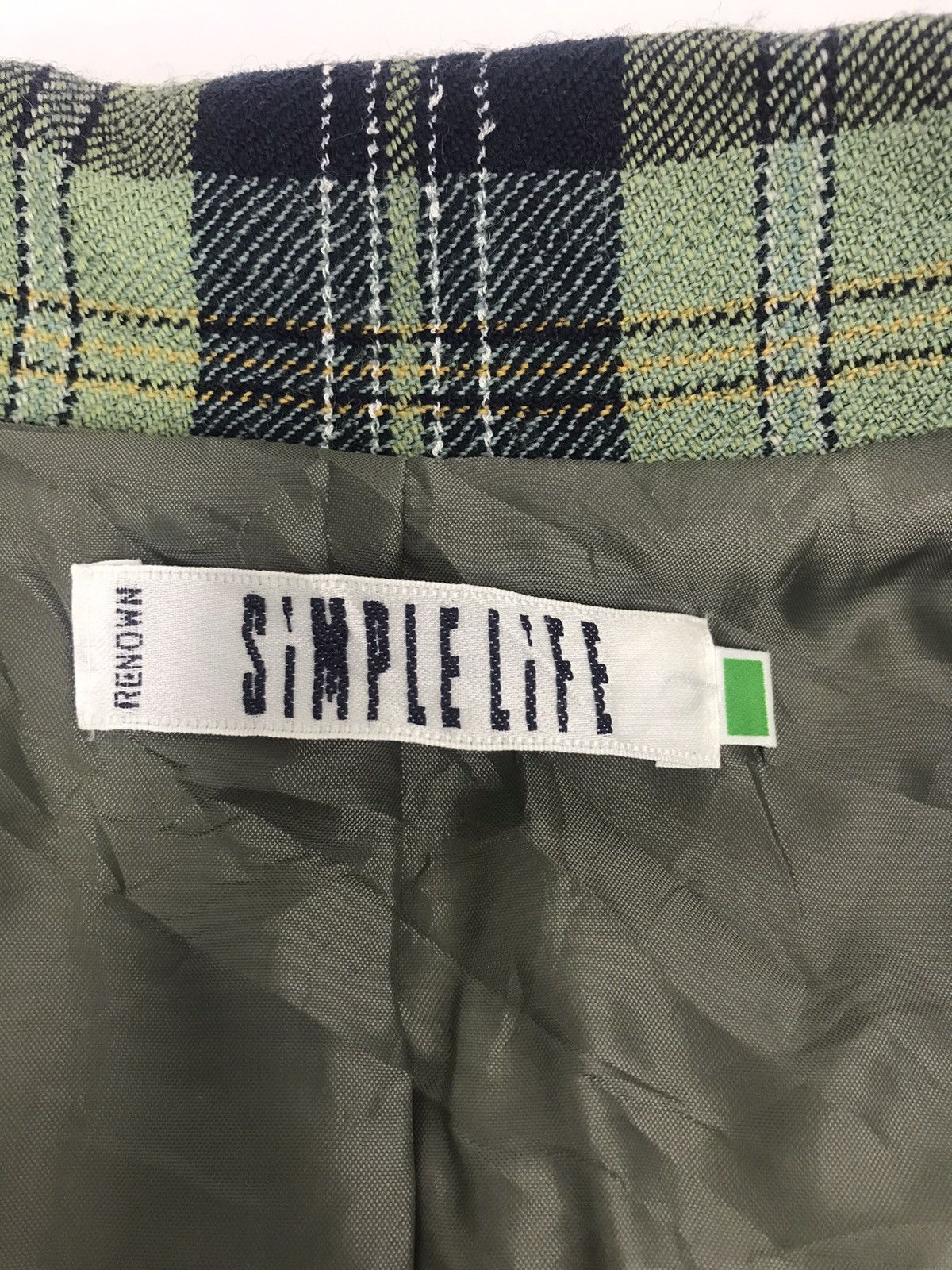 Flannel × Vintage Flannel Plaid Checked Renown Simple Life Pocket Style Size US M / EU 48-50 / 2 - 5 Thumbnail