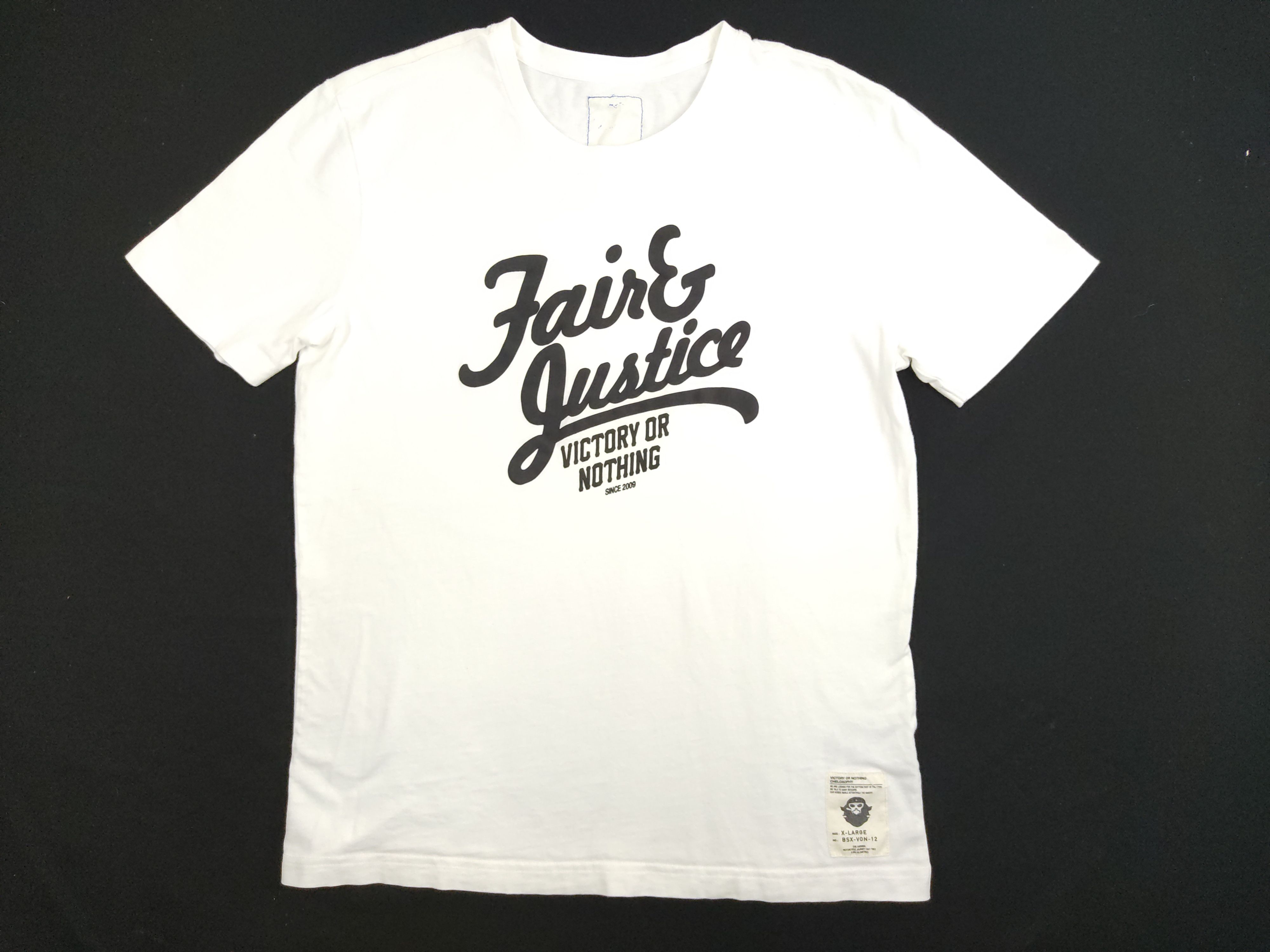 Band Tees Che Guevara Chelosophy Tee Fair and Justice Qoute Tee Size US M / EU 48-50 / 2 - 1 Thumbnail
