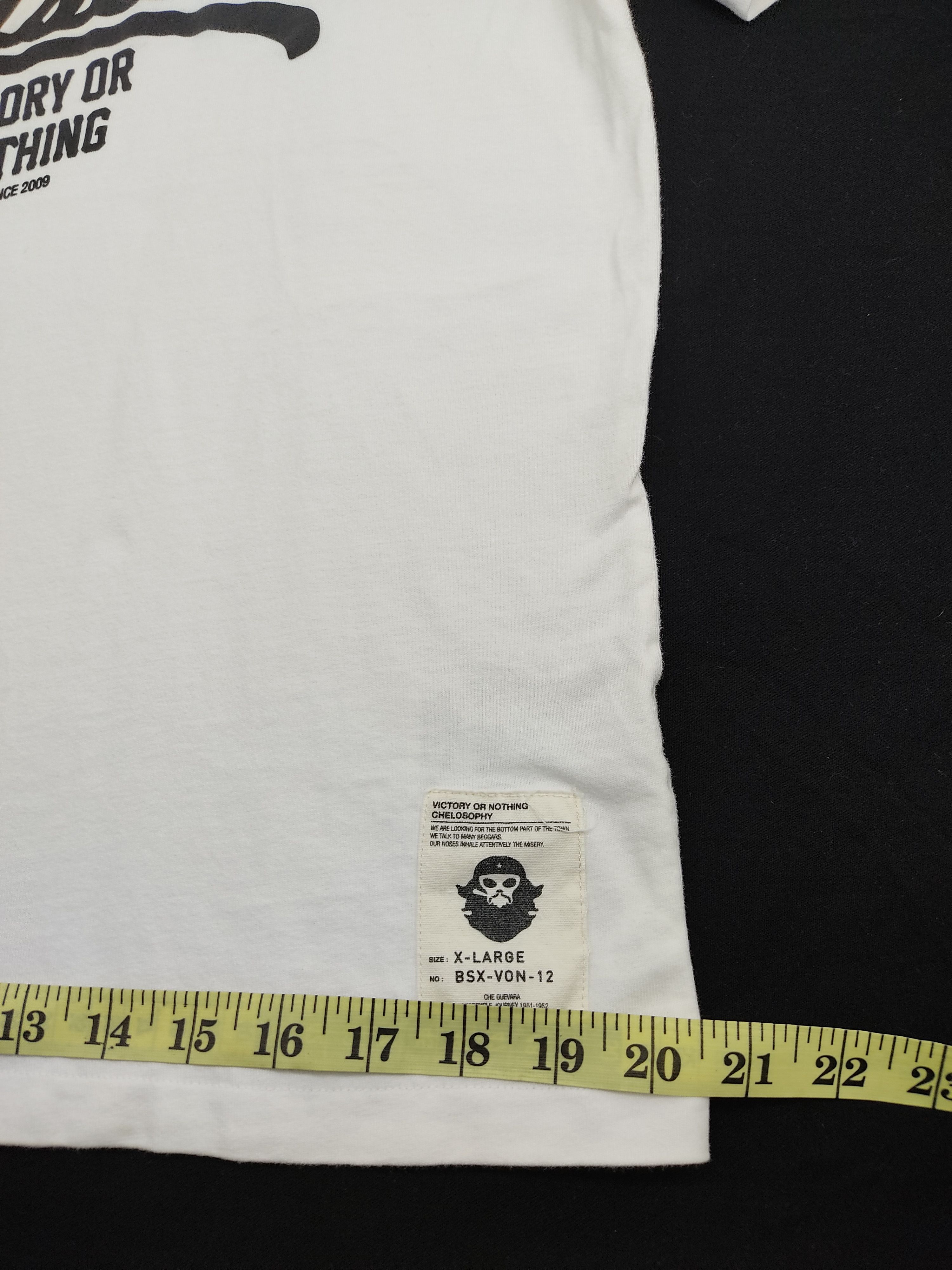 Band Tees Che Guevara Chelosophy Tee Fair and Justice Qoute Tee Size US M / EU 48-50 / 2 - 6 Thumbnail