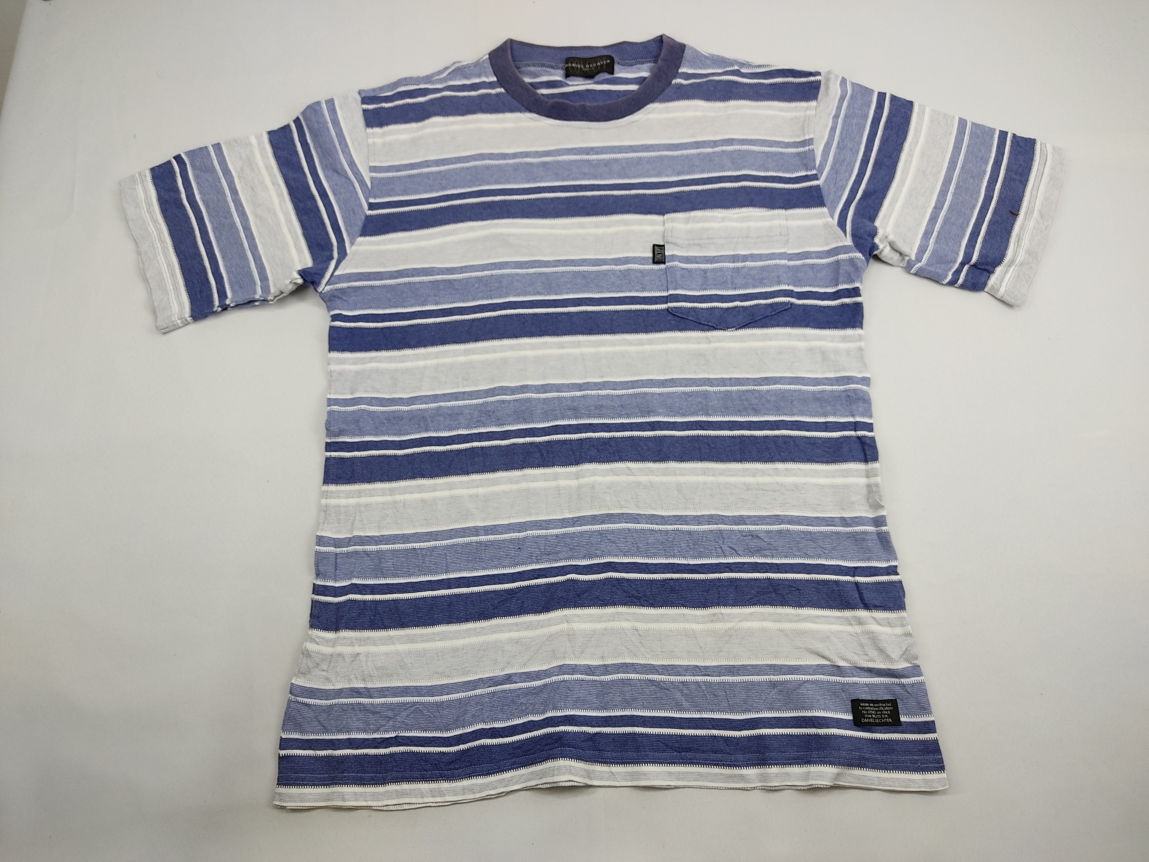Daniel Hechter Striped Tee Pocket T-shirt Hang Ten Style