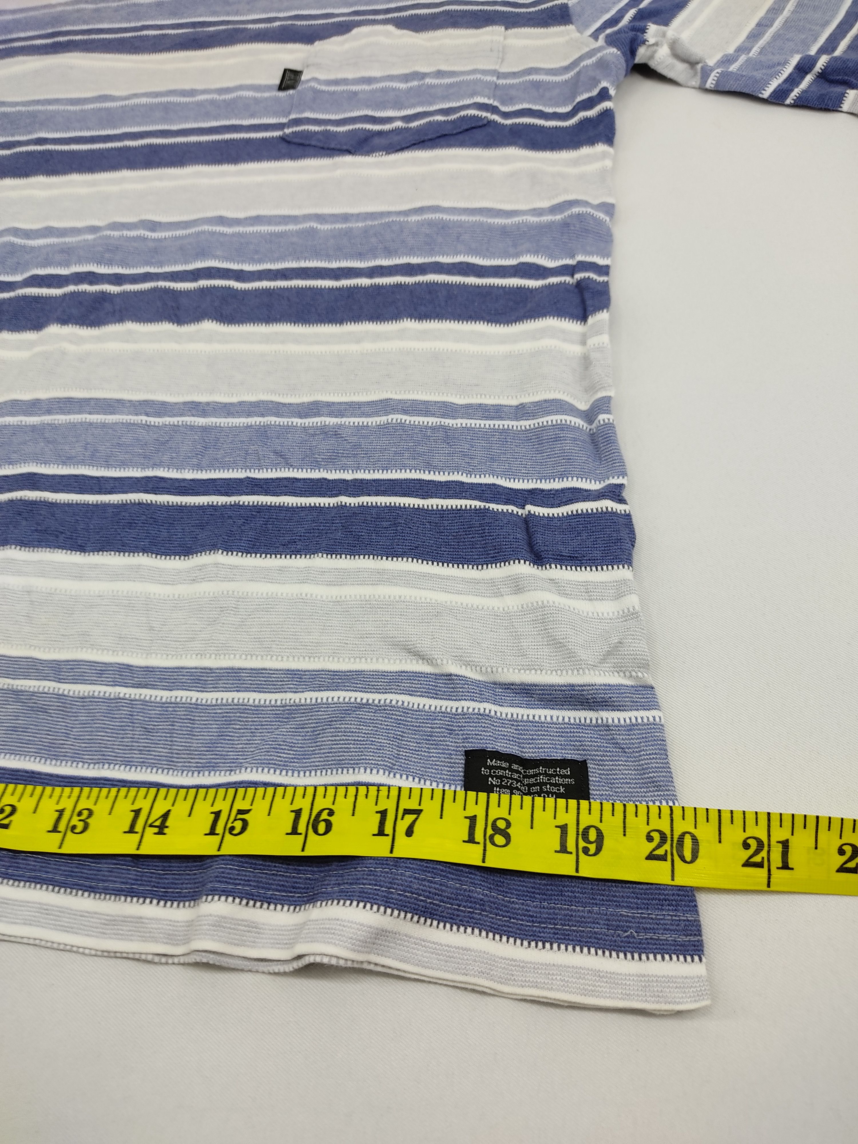 Daniel Hechter Daniel Hechter Striped Tee Pocket T-shirt Hang Ten Style Size US M / EU 48-50 / 2 - 8 Thumbnail