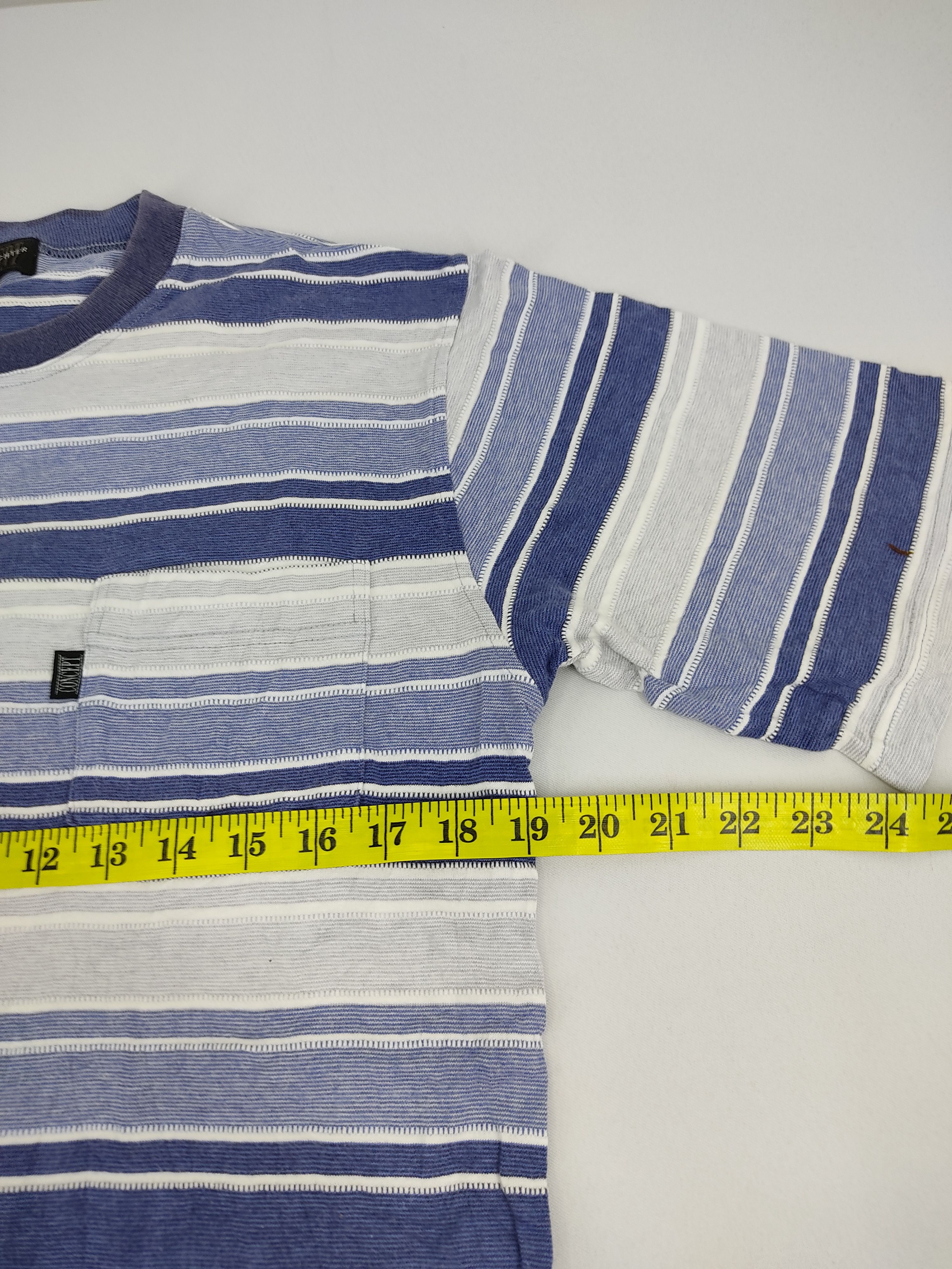 Daniel Hechter Daniel Hechter Striped Tee Pocket T-shirt Hang Ten Style Size US M / EU 48-50 / 2 - 7 Thumbnail