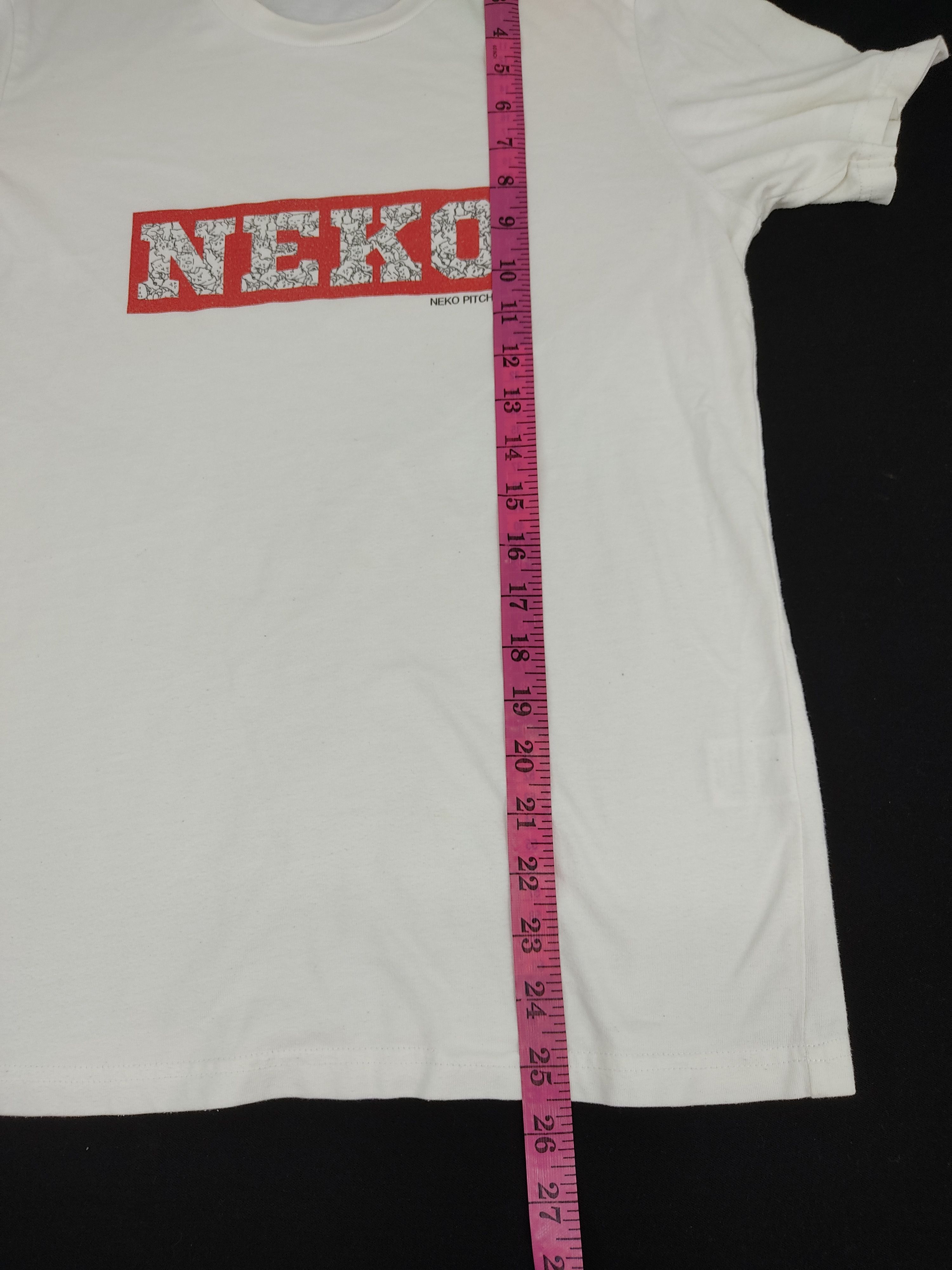 Japanese Brand Neko Pitcher Box Logo Spell Out Print Tee Size US S / EU 44-46 / 1 - 5 Thumbnail