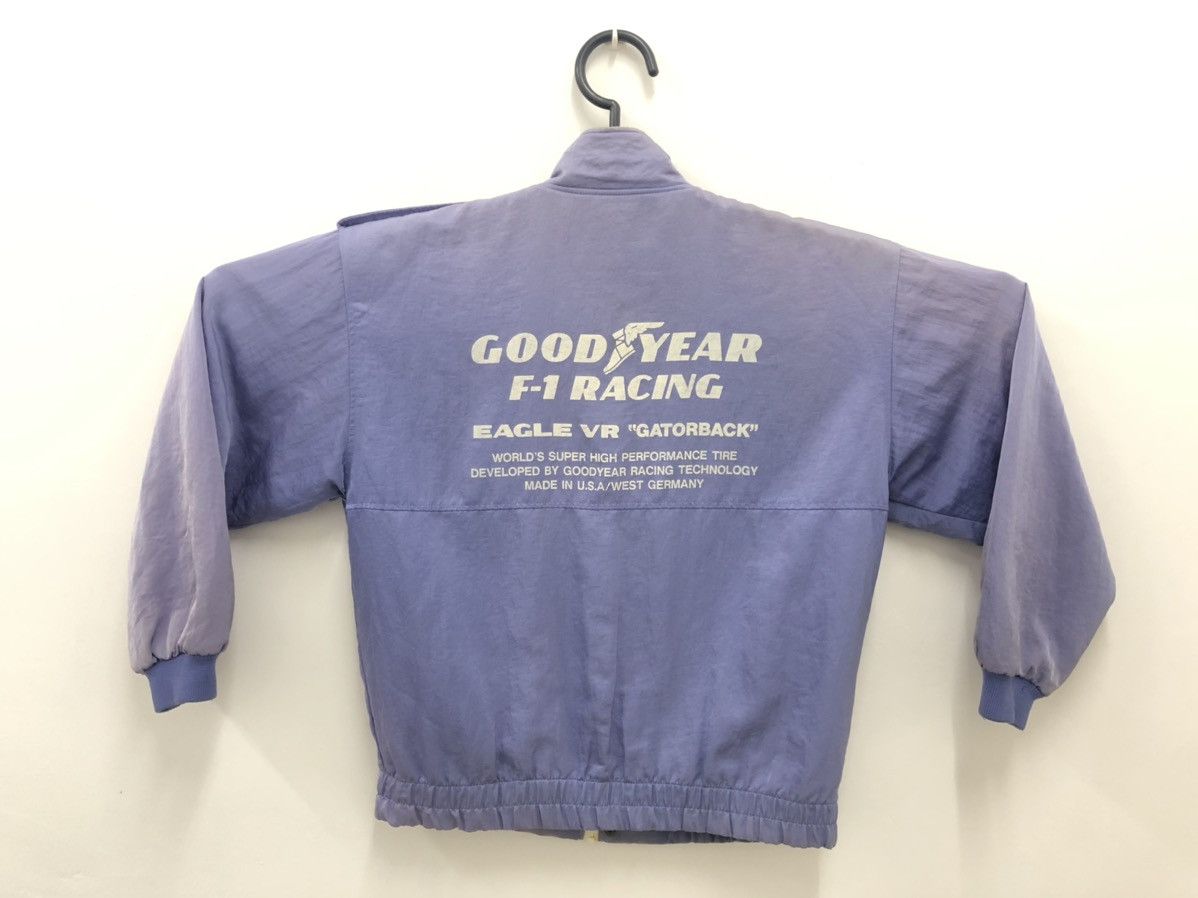 Sports Specialties Vintage GOODYEAR F1 Racing Eagle Gatorback Sun Faded Bomber Size US L / EU 52-54 / 3 - 1 Thumbnail