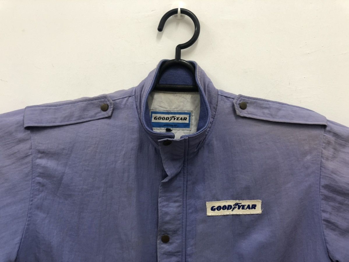 Sports Specialties Vintage GOODYEAR F1 Racing Eagle Gatorback Sun Faded Bomber Size US L / EU 52-54 / 3 - 4 Thumbnail