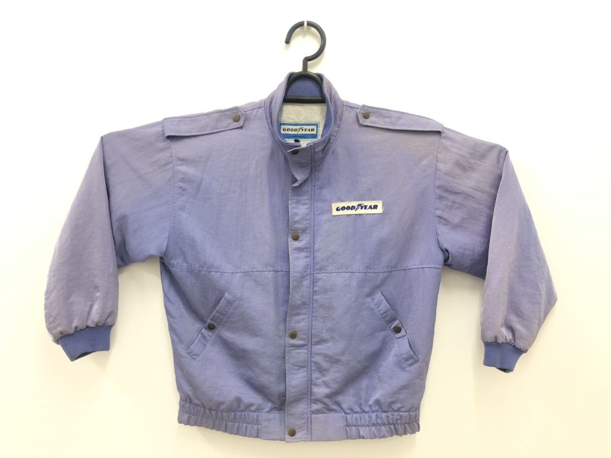 Sports Specialties Vintage GOODYEAR F1 Racing Eagle Gatorback Sun Faded Bomber Size US L / EU 52-54 / 3 - 3 Thumbnail
