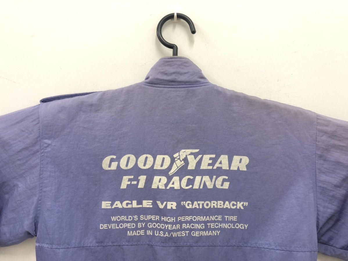 Sports Specialties Vintage GOODYEAR F1 Racing Eagle Gatorback Sun Faded Bomber Size US L / EU 52-54 / 3 - 2 Thumbnail