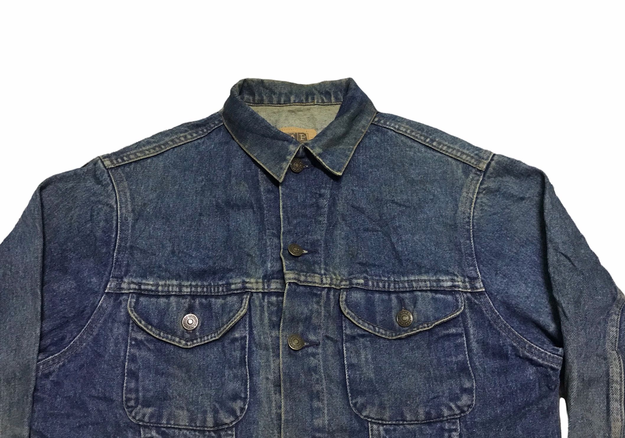 Gap GAP trucker blue denim jacket Size US M / EU 48-50 / 2 - 4 Thumbnail