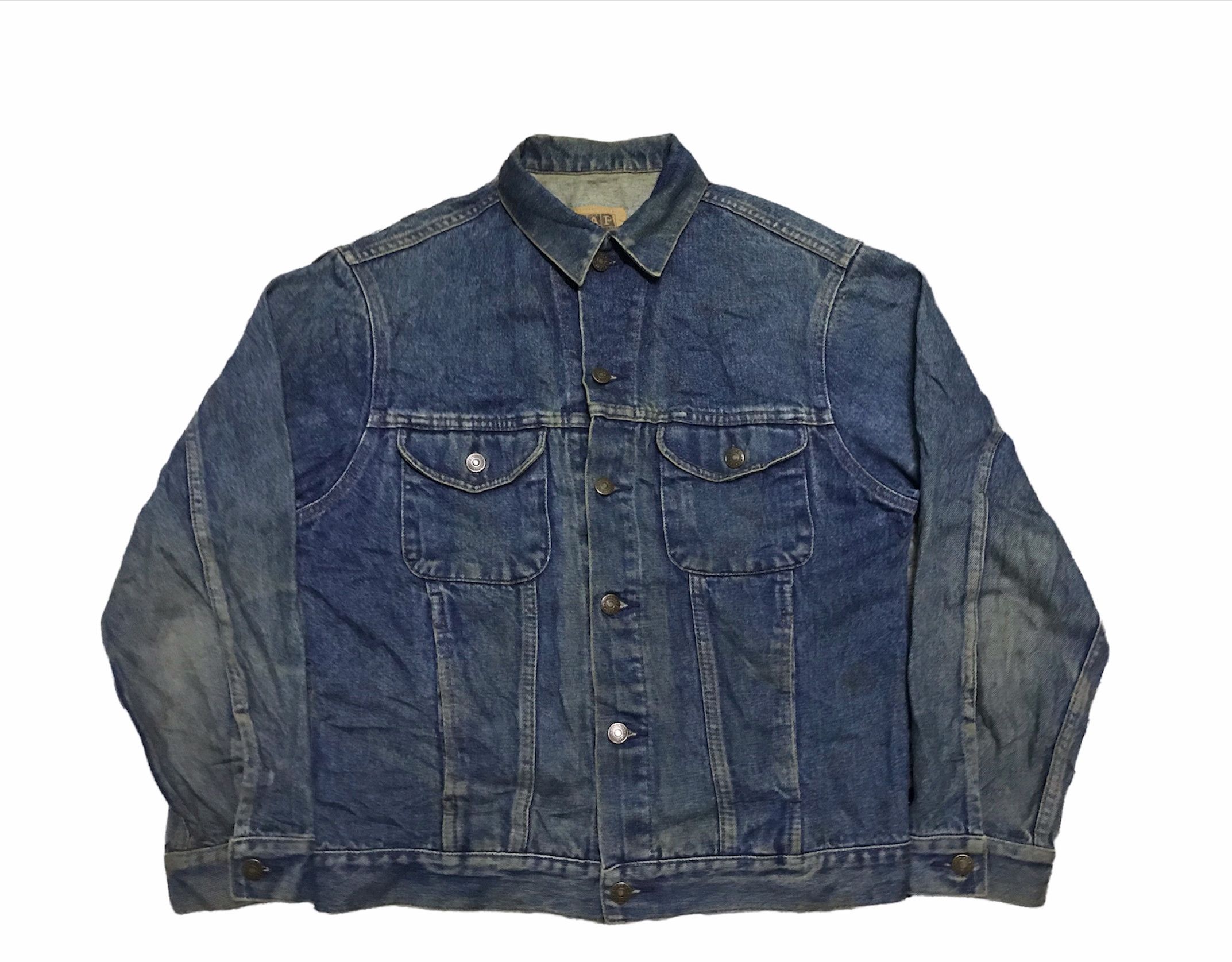 Gap GAP trucker blue denim jacket Size US M / EU 48-50 / 2 - 3 Thumbnail