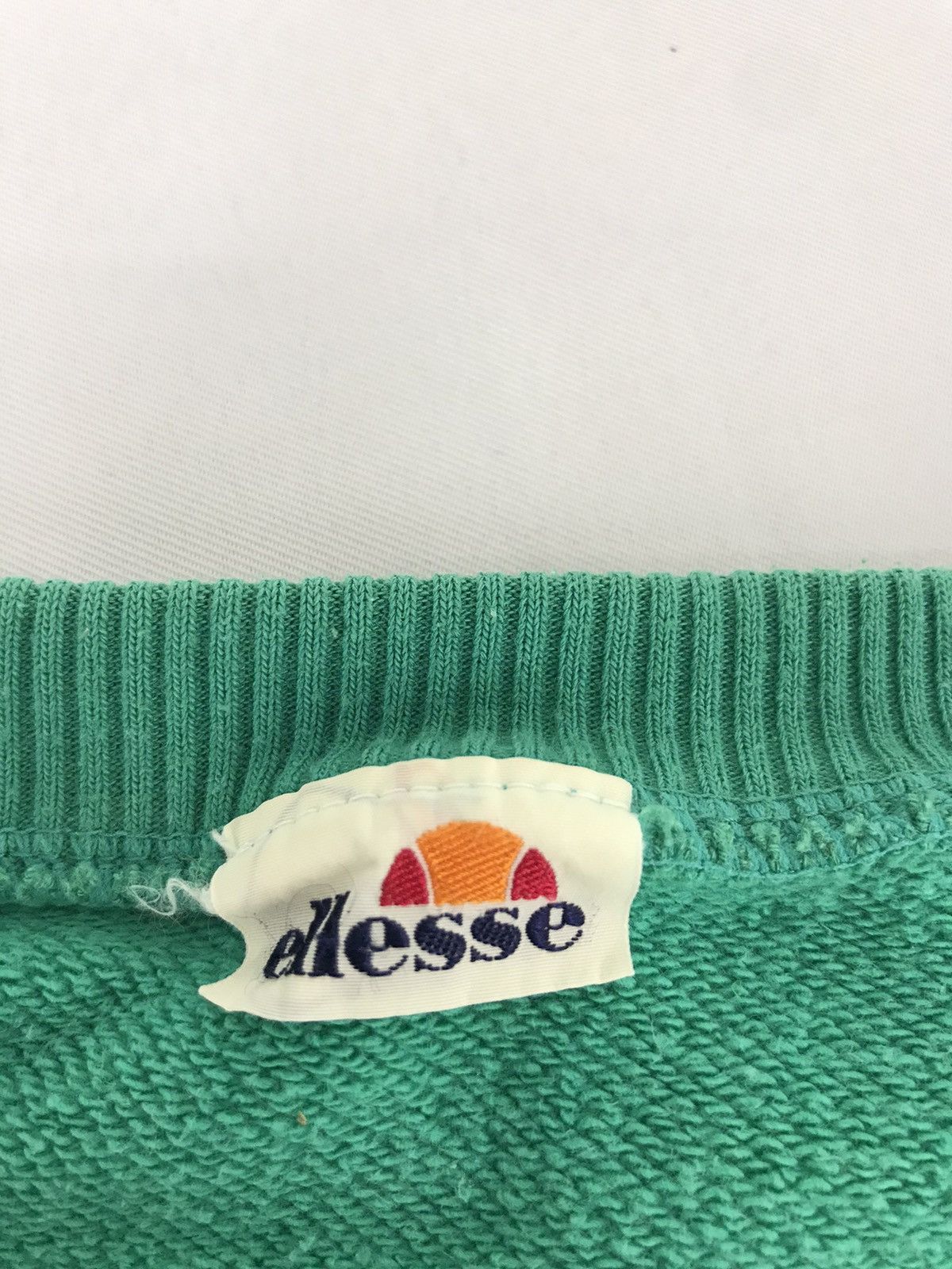 Ellesse × Vintage Rare Ellesse Sweatshirt Embroidery Spell Out Logo K014j Size M / US 6-8 / IT 42-44 - 3 Thumbnail
