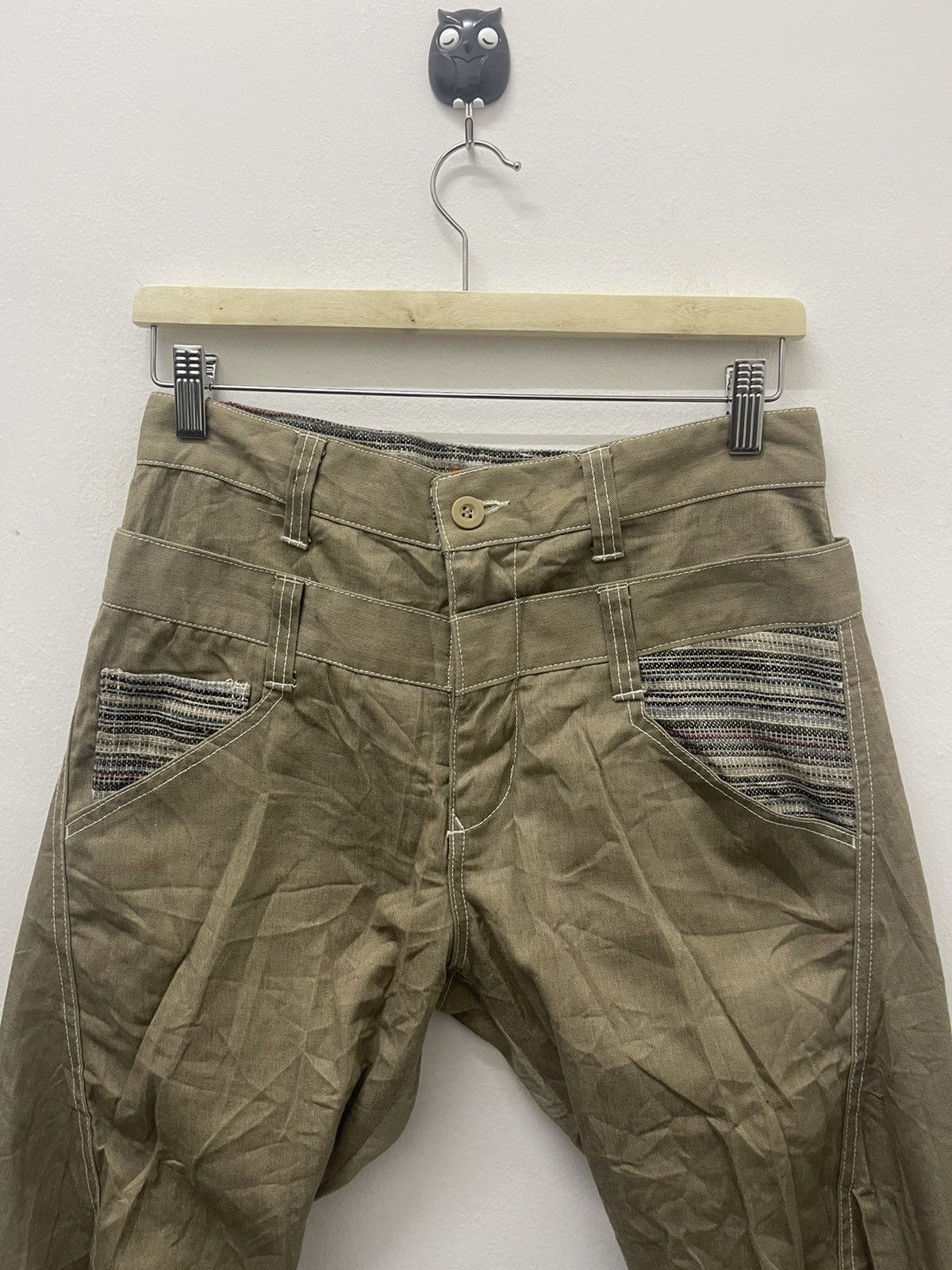 Seditionaries Rare Vintage FULL GLOW Double Waist Pant Size US 29 - 7 Thumbnail