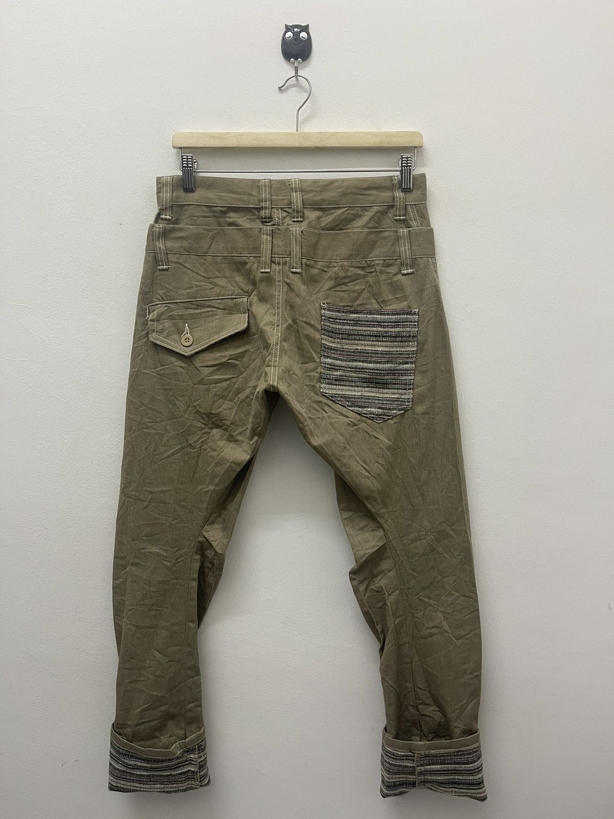 Seditionaries Rare Vintage FULL GLOW Double Waist Pant Size US 29 - 1 Thumbnail