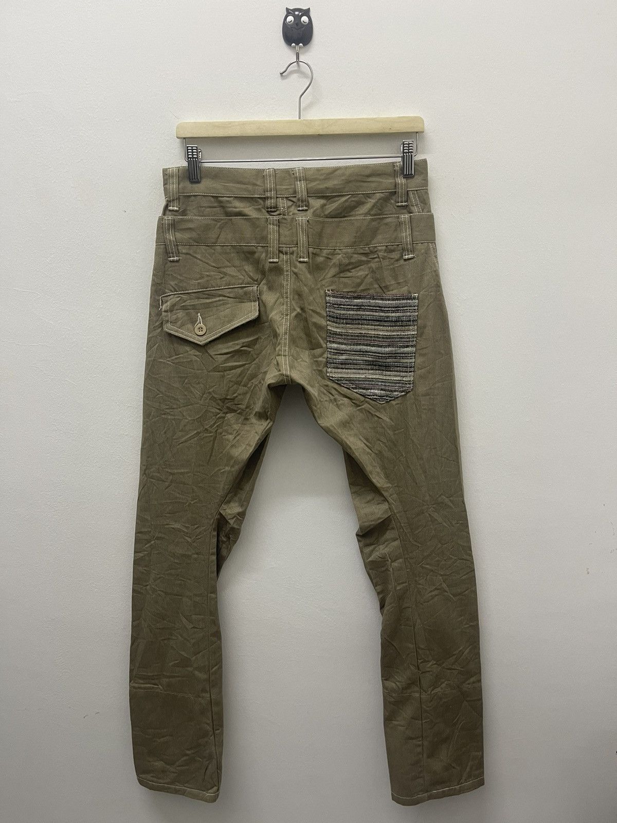 Seditionaries Rare Vintage FULL GLOW Double Waist Pant Size US 29 - 2 Thumbnail