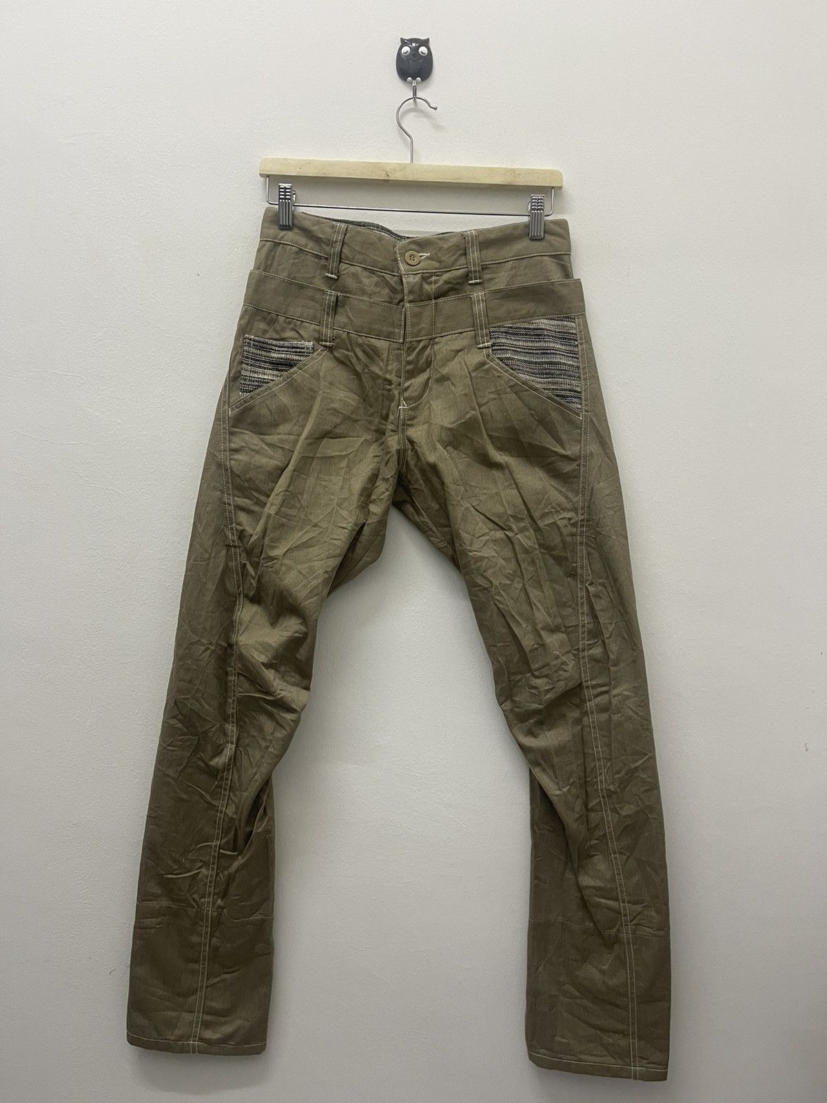Seditionaries Rare Vintage FULL GLOW Double Waist Pant Size US 29 - 4 Thumbnail