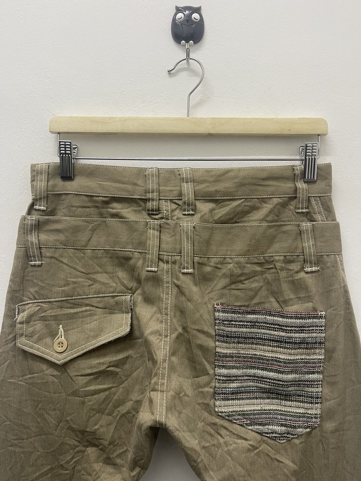 Seditionaries Rare Vintage FULL GLOW Double Waist Pant Size US 29 - 3 Thumbnail