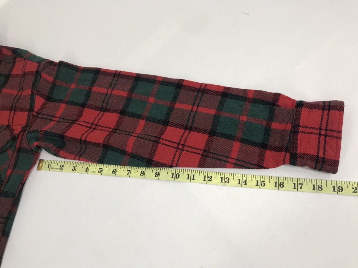 Flannel Fox Fire Plaid Checked Wear Double Pockets Classic Style Size US S / EU 44-46 / 1 - 11 Thumbnail
