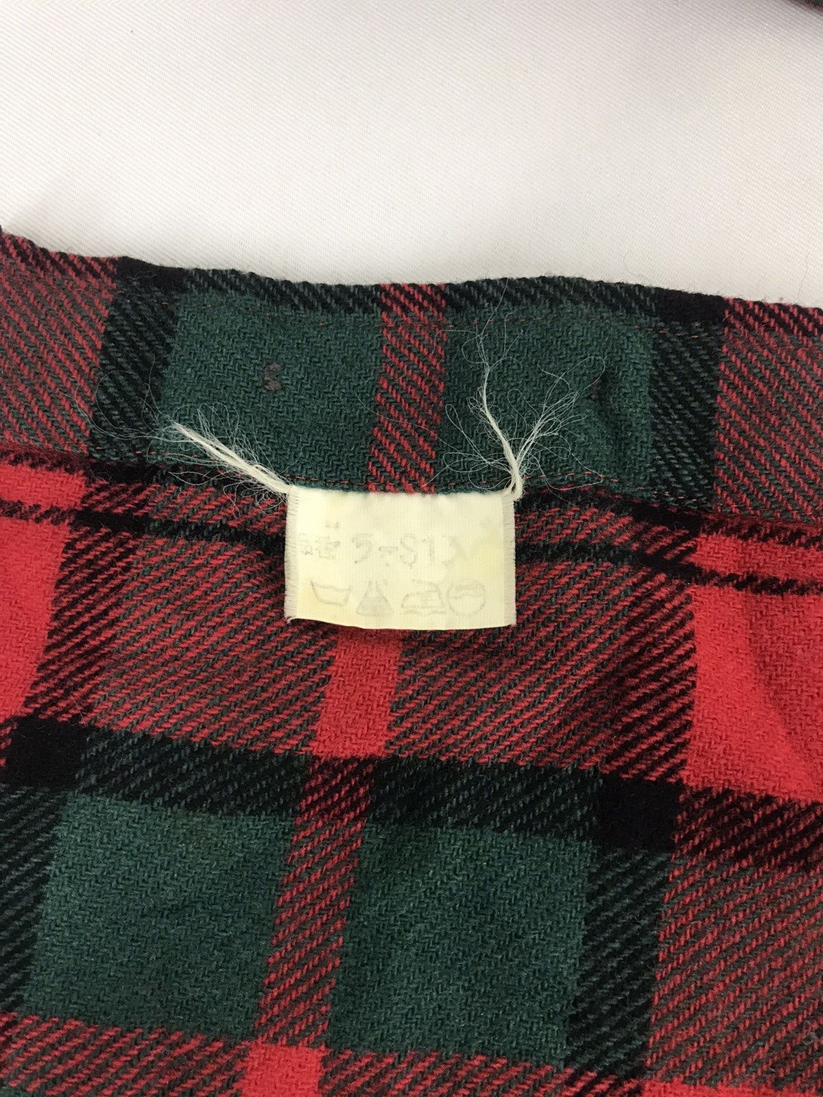 Flannel Fox Fire Plaid Checked Wear Double Pockets Classic Style Size US S / EU 44-46 / 1 - 7 Thumbnail