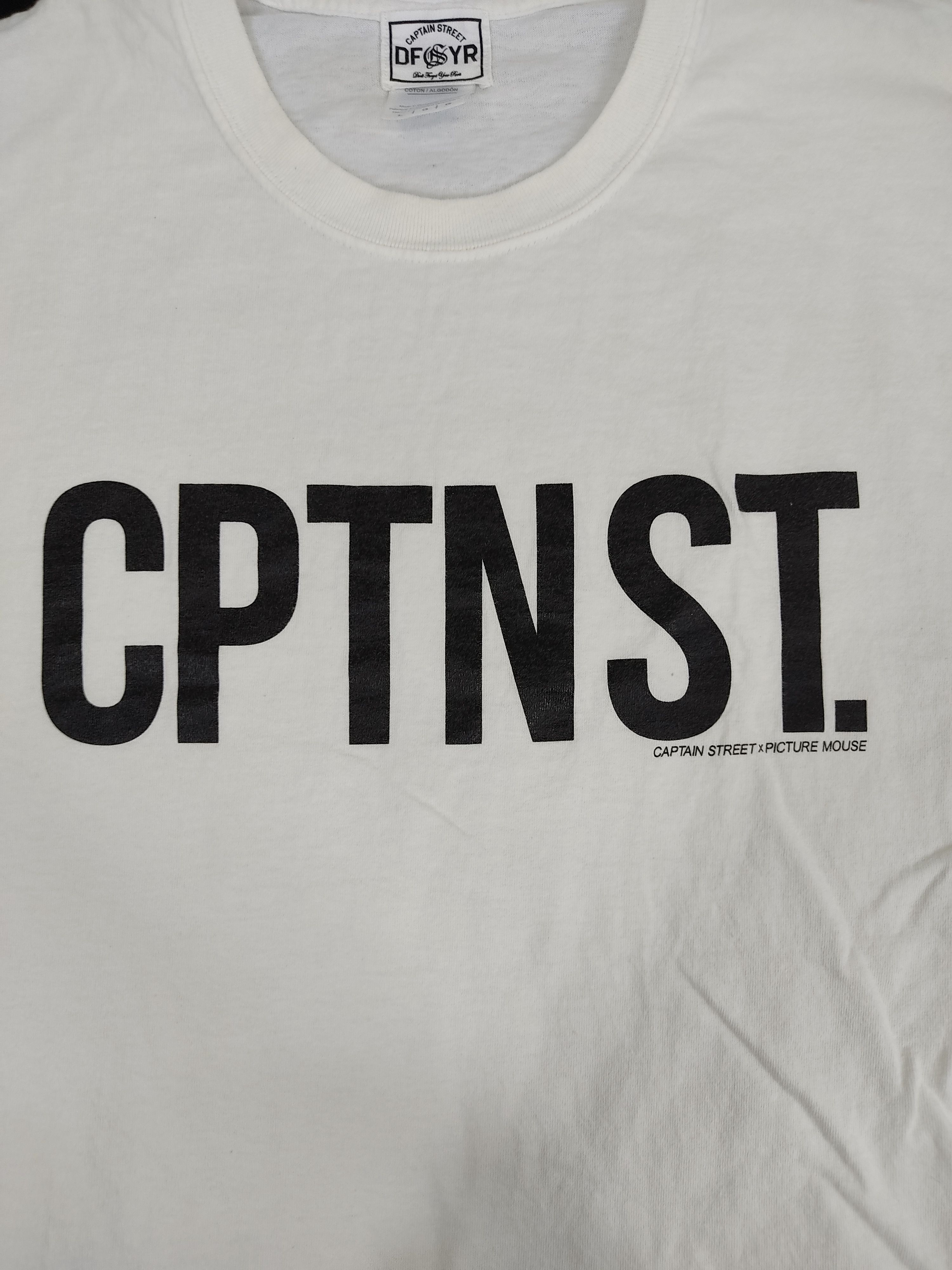 Japanese Brand Captain Street X Picture Mouse Brand Streetwear PrintTee Size US L / EU 52-54 / 3 - 2 Thumbnail