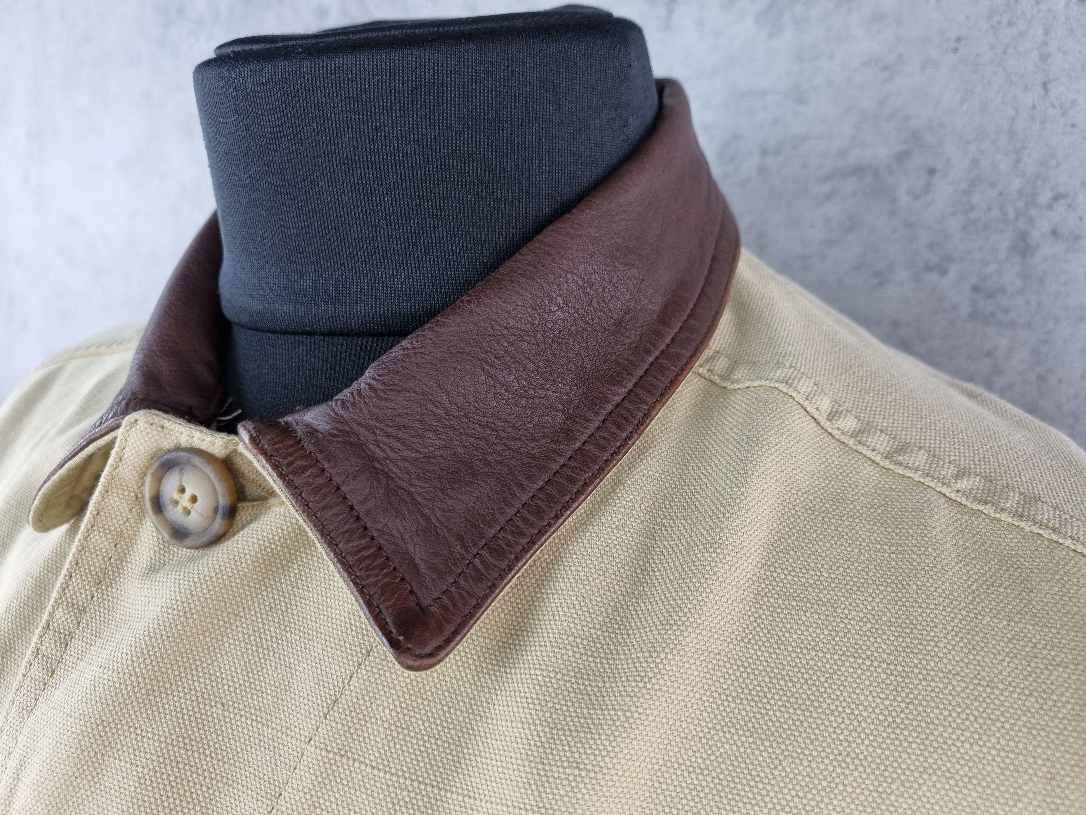 Marlboro Rare 90s Marlboro Classics Leather collar Chore Jacket Size US M / EU 48-50 / 2 - 7 Thumbnail