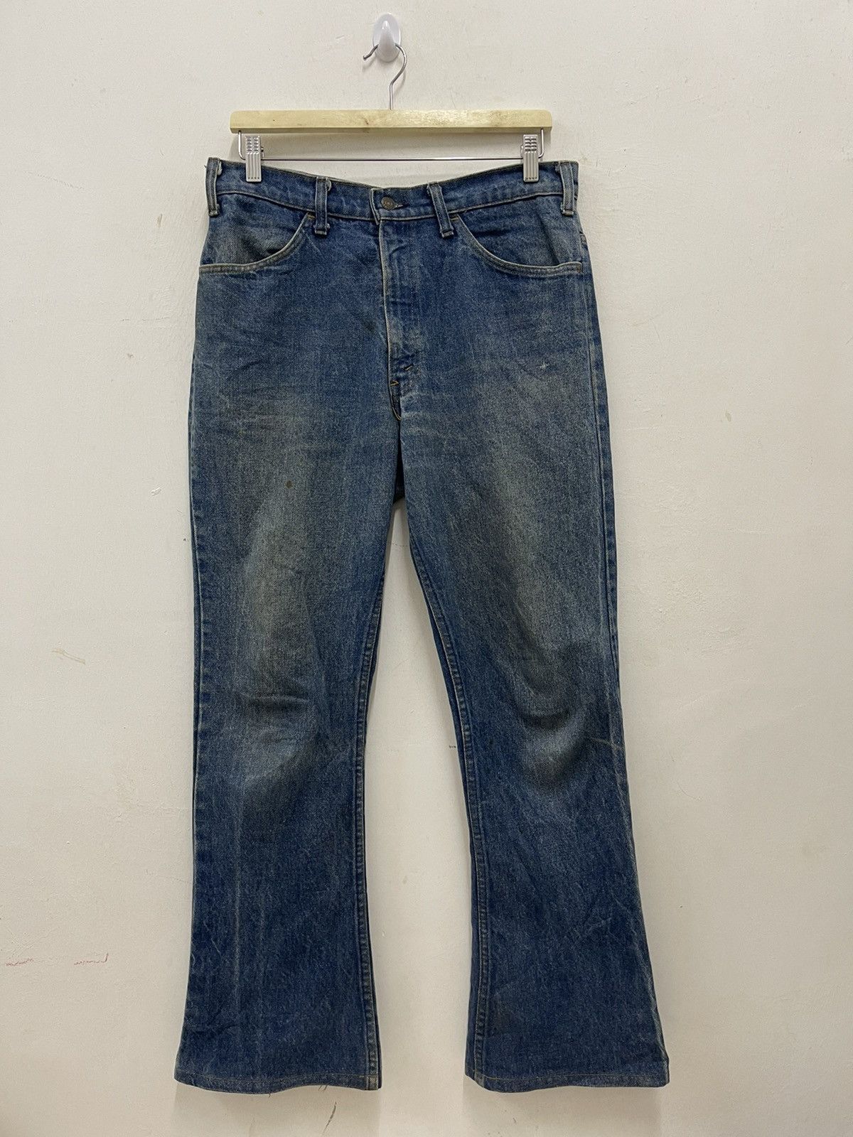 Levi's Vintage Clothing Rare Vintage LEVIS x JOHN’S SURF Orange Tag Denim Jeans Size US 32 / EU 48 - 5 Thumbnail