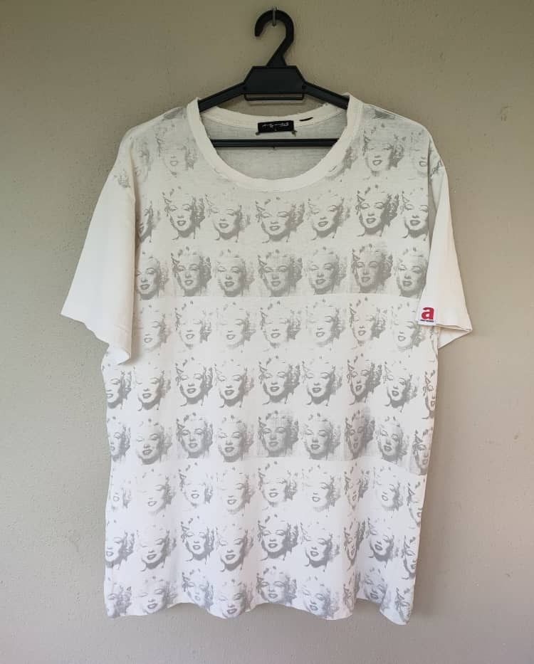 Andy Warhol Overprint Marilyn Monroe Andy Warhol Uniqlo Size US L / EU 52-54 / 3 - 1 Thumbnail