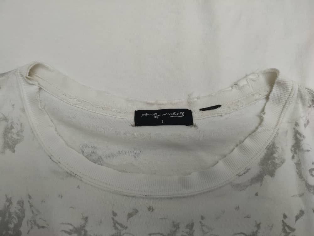 Andy Warhol Overprint Marilyn Monroe Andy Warhol Uniqlo Size US L / EU 52-54 / 3 - 4 Thumbnail