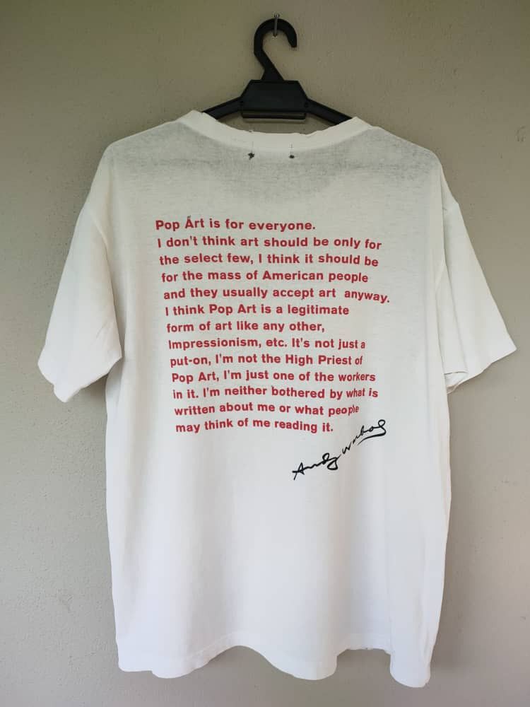 Andy Warhol Overprint Marilyn Monroe Andy Warhol Uniqlo Size US L / EU 52-54 / 3 - 2 Thumbnail