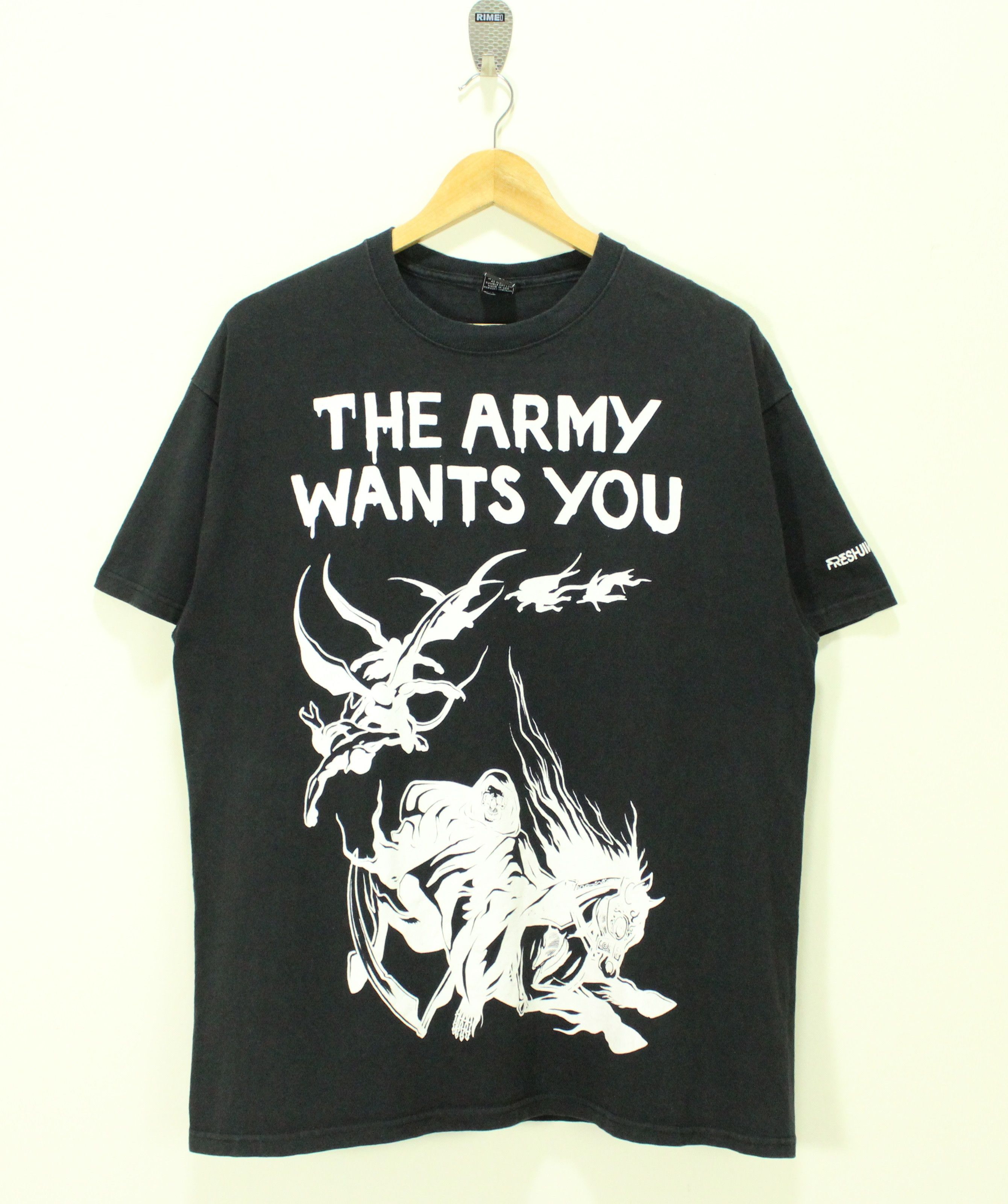 Expert Horror × Freshjive × Vintage Vintage FRESHJIVE T Shirt Evil Riding Horse Size US L / EU 52-54 / 3 - 1 Thumbnail
