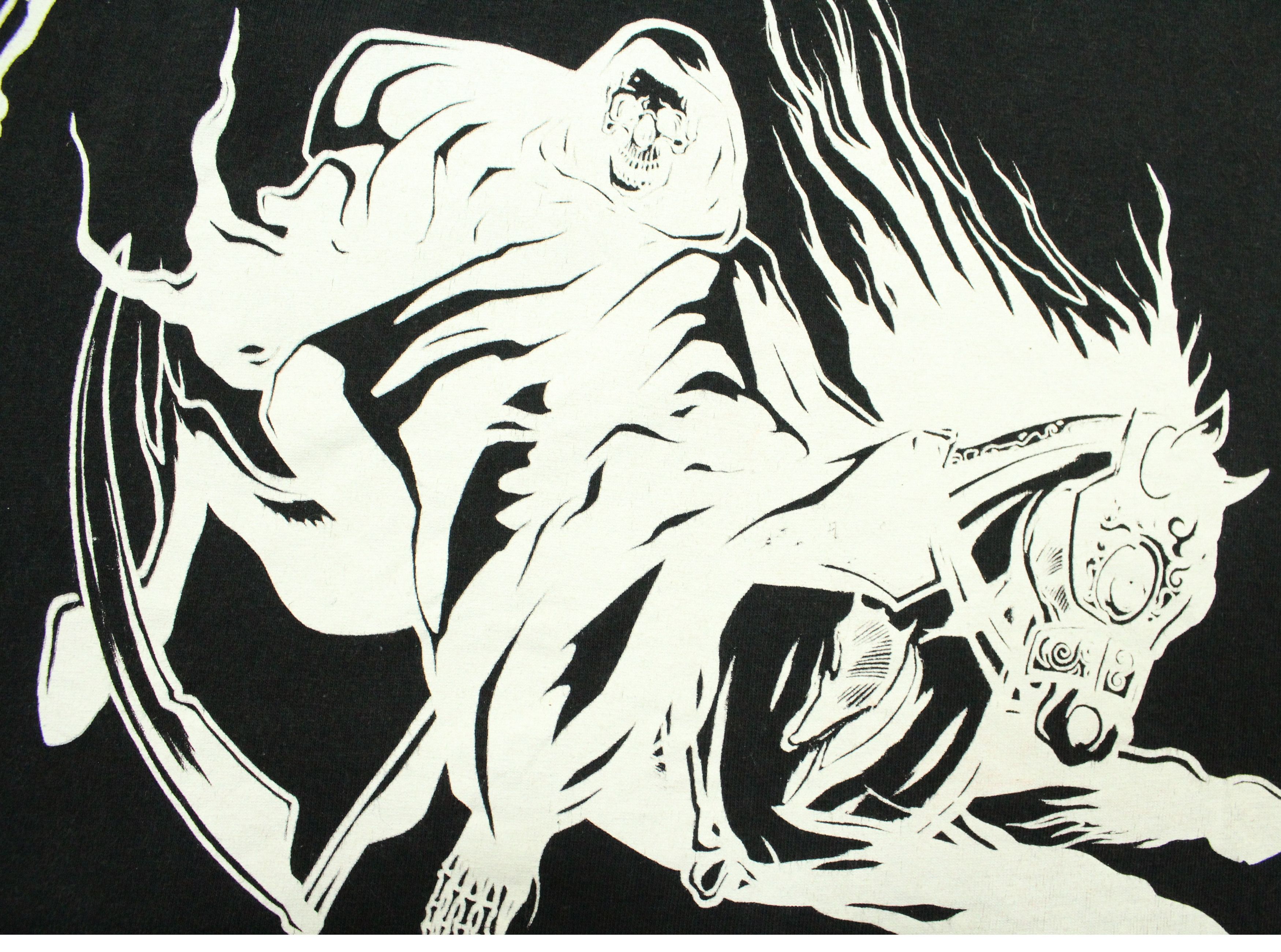 Expert Horror × Freshjive × Vintage Vintage FRESHJIVE T Shirt Evil Riding Horse Size US L / EU 52-54 / 3 - 4 Thumbnail