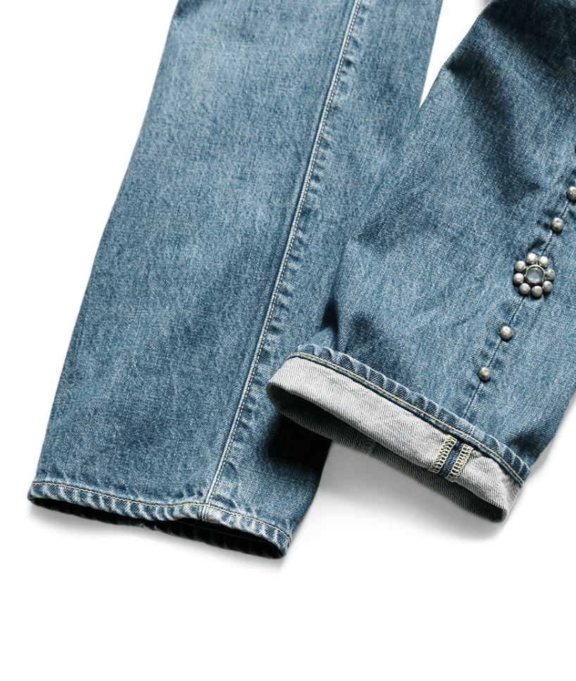 Kapital × Kapital Kountry 14oz Denim 5P Monkey CISCO (studs) Size US 32 / EU 48 - 5 Thumbnail