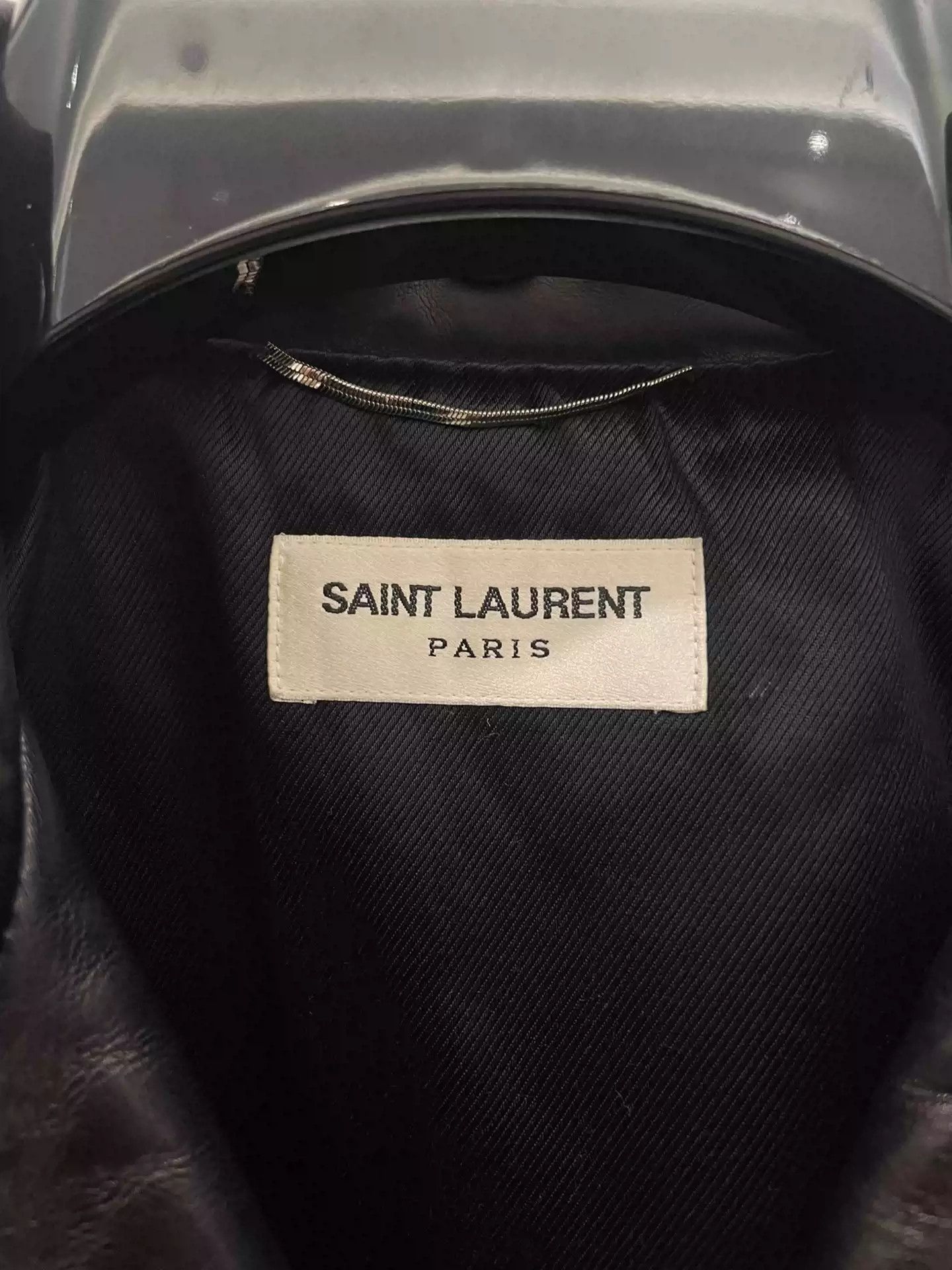 Saint Laurent Paris Saint Laurent Lambskin leather jacket Size US S / EU 44-46 / 1 - 2 Thumbnail