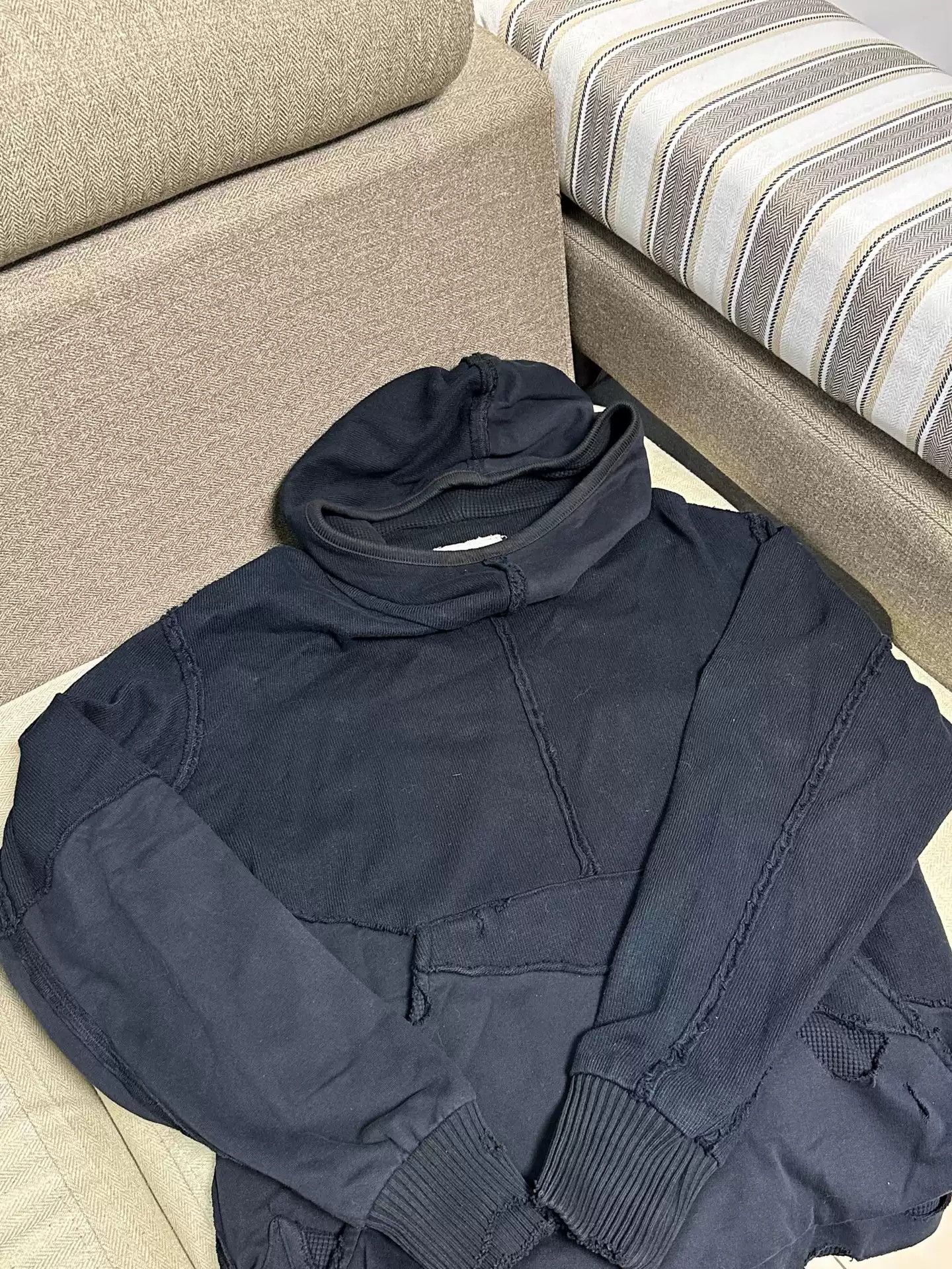 Greg Lauren Greg Lauren Hoodie Size 4 Black Size US XL / EU 56 / 4 - 1 Thumbnail