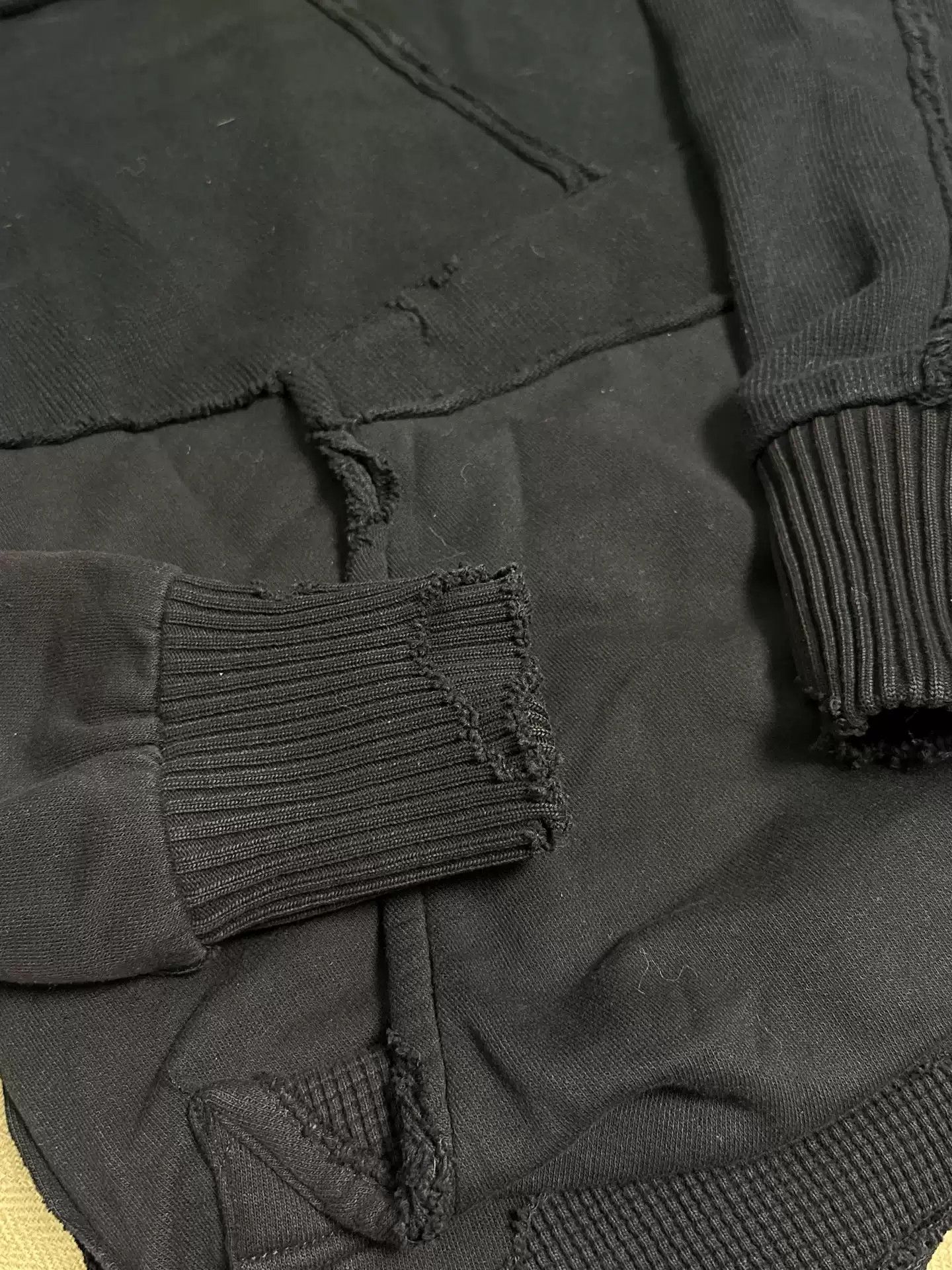 Greg Lauren Greg Lauren Hoodie Size 4 Black Size US XL / EU 56 / 4 - 4 Thumbnail