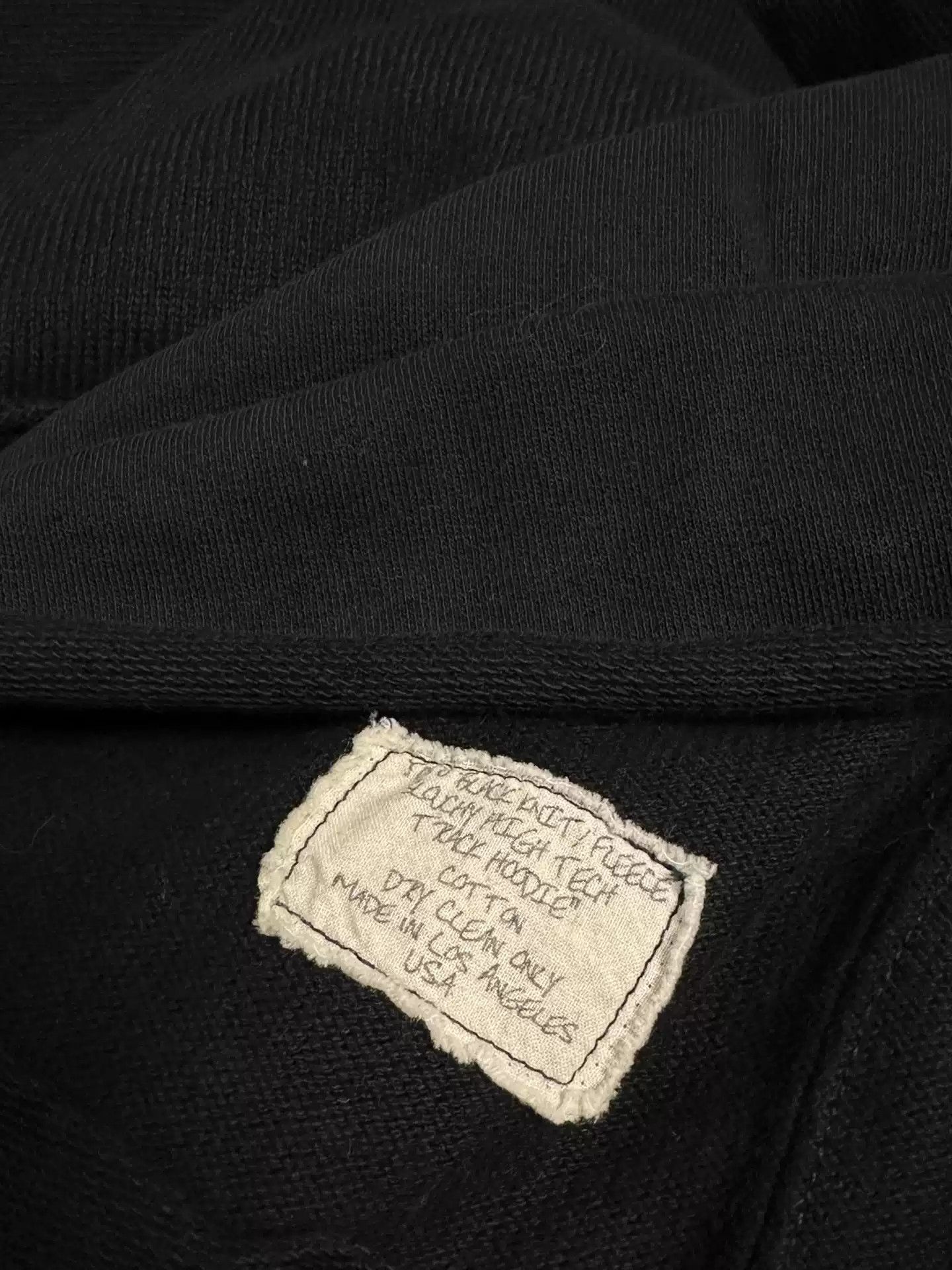 Greg Lauren Greg Lauren Hoodie Size 4 Black Size US XL / EU 56 / 4 - 5 Thumbnail